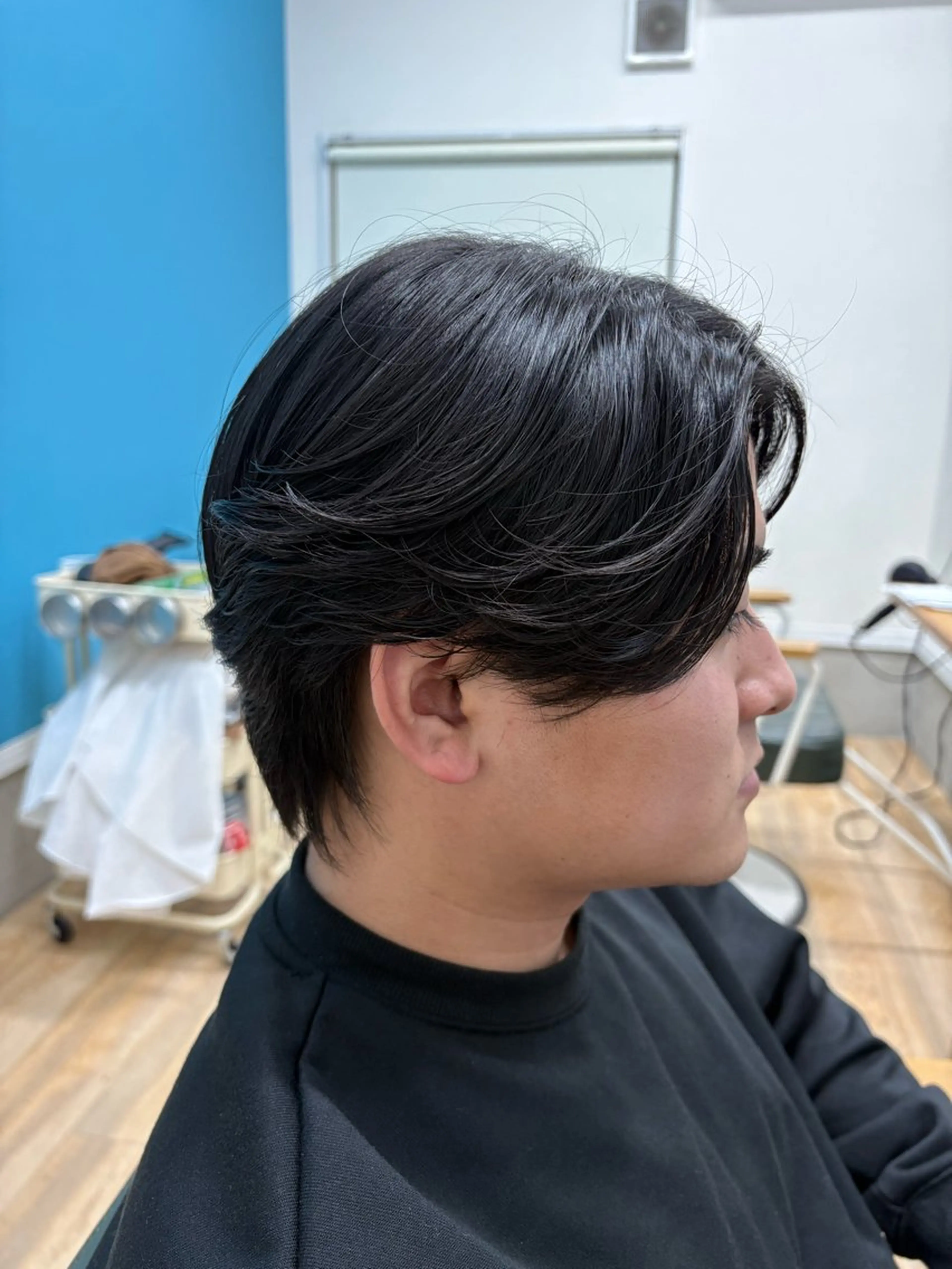 メンズ フェザーパーマ メンズパーマ ritrovo/ Maiのヘアスタイル