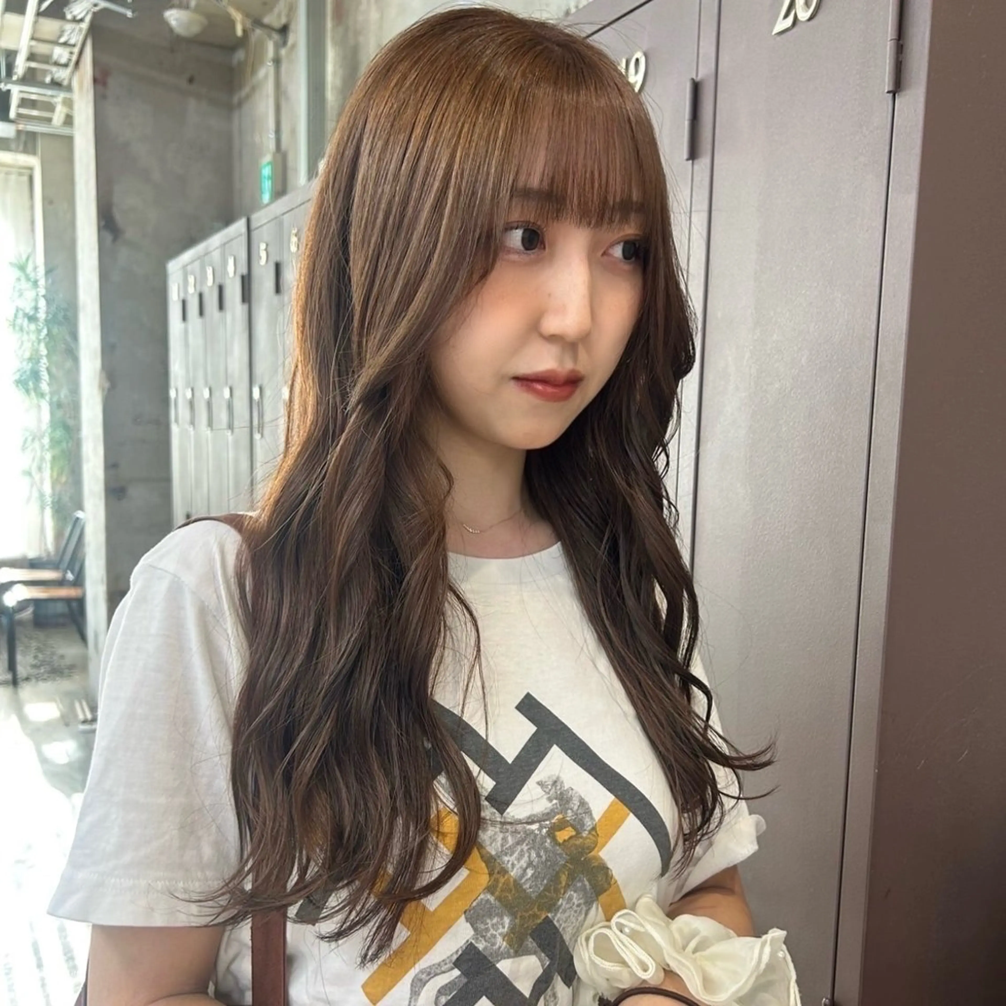 ロング ヘアカラー 伊藤ほのか /パーマ/オリーブのヘアスタイル