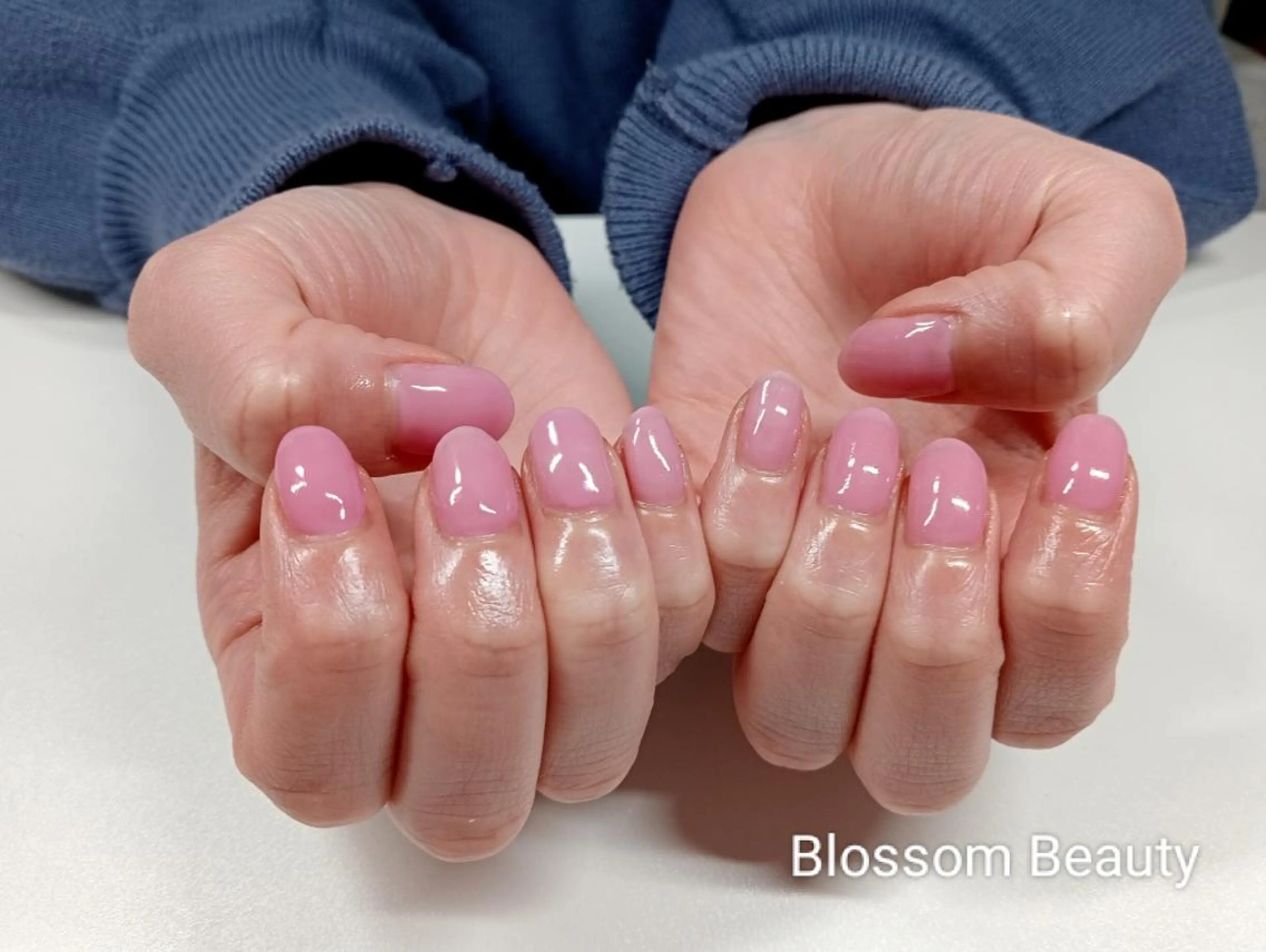 ネイル ワンカラーネイル Blossom Beauty eriのネイルデザイン