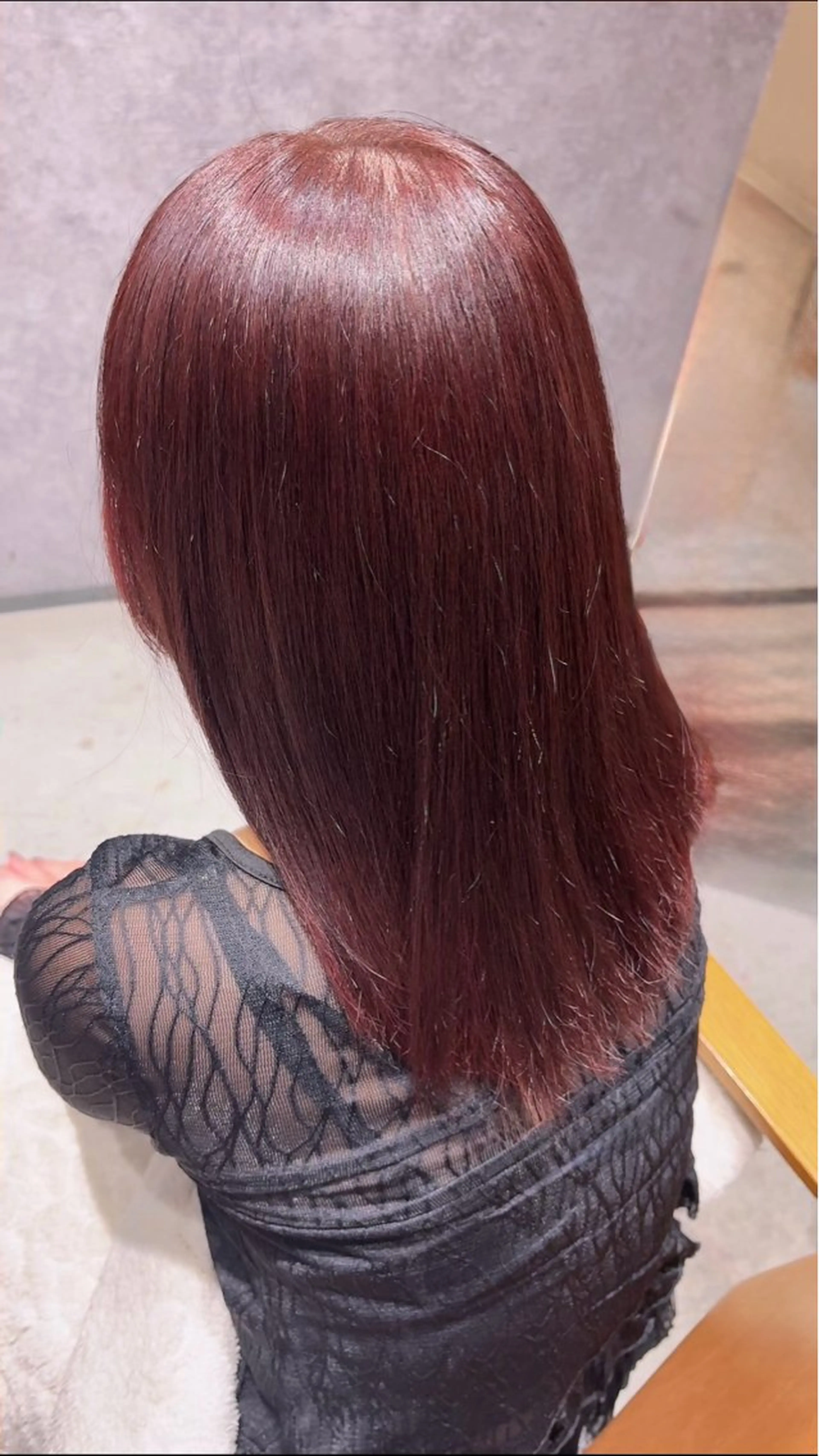 カラー 中村 聖のヘアスタイル