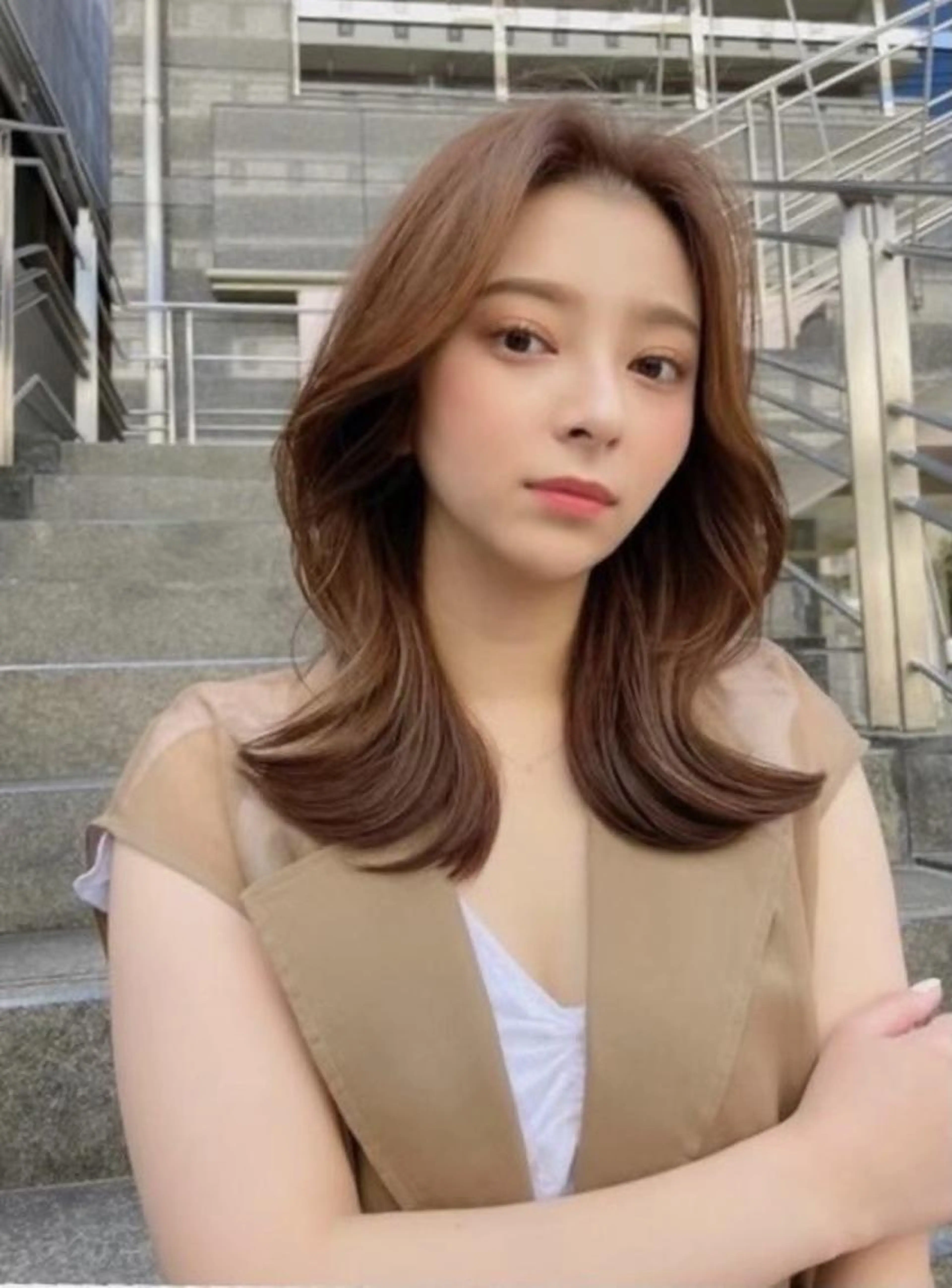 【💗サラツヤ透明感クーポン💗】似合わせカット&痛まないN.透明感カラー&スチームスチーム付きトリートメント💐の写真