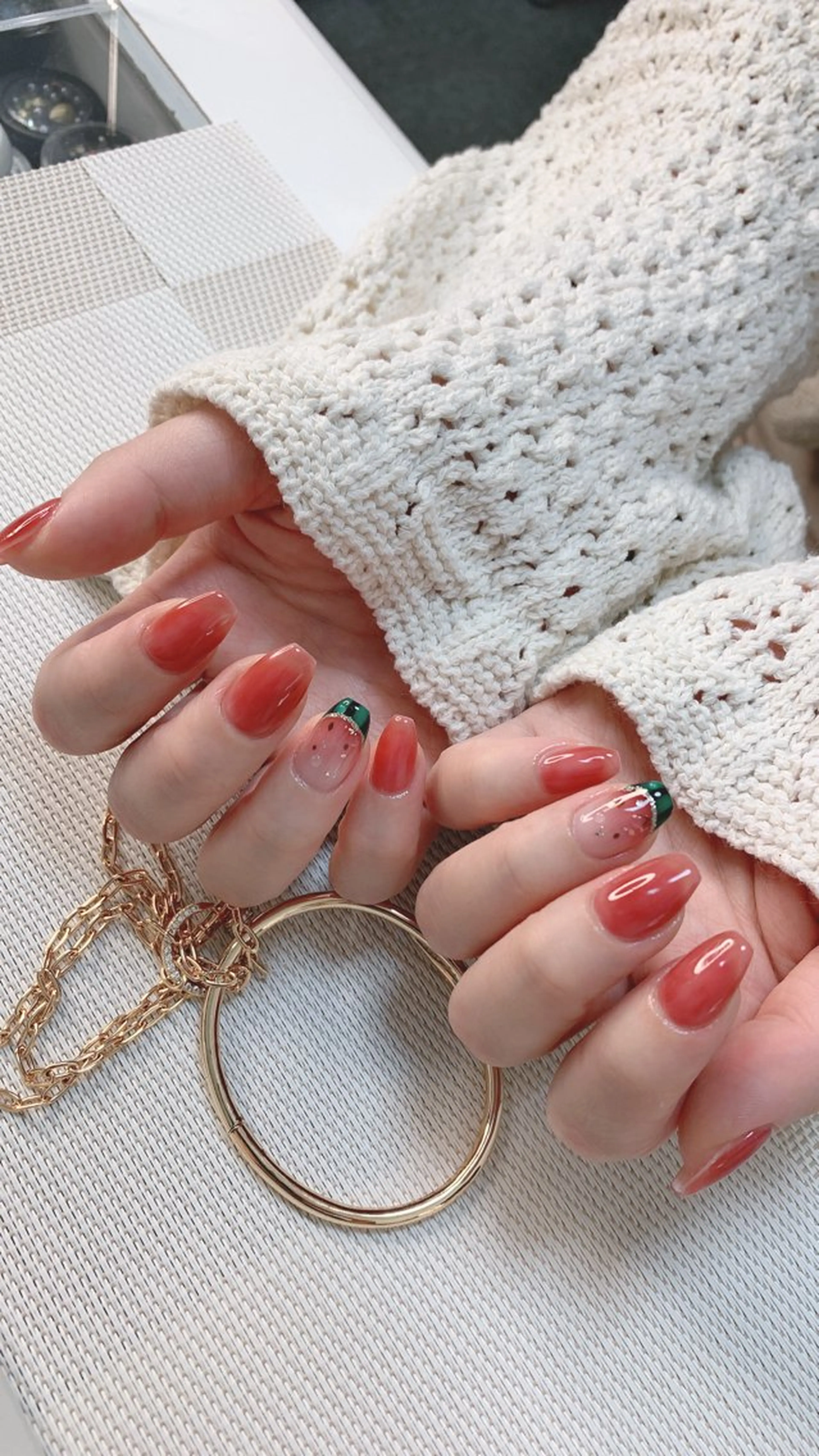 ネイル ネイルサロンD&D所属・劉 丹丹のネイルデザイン