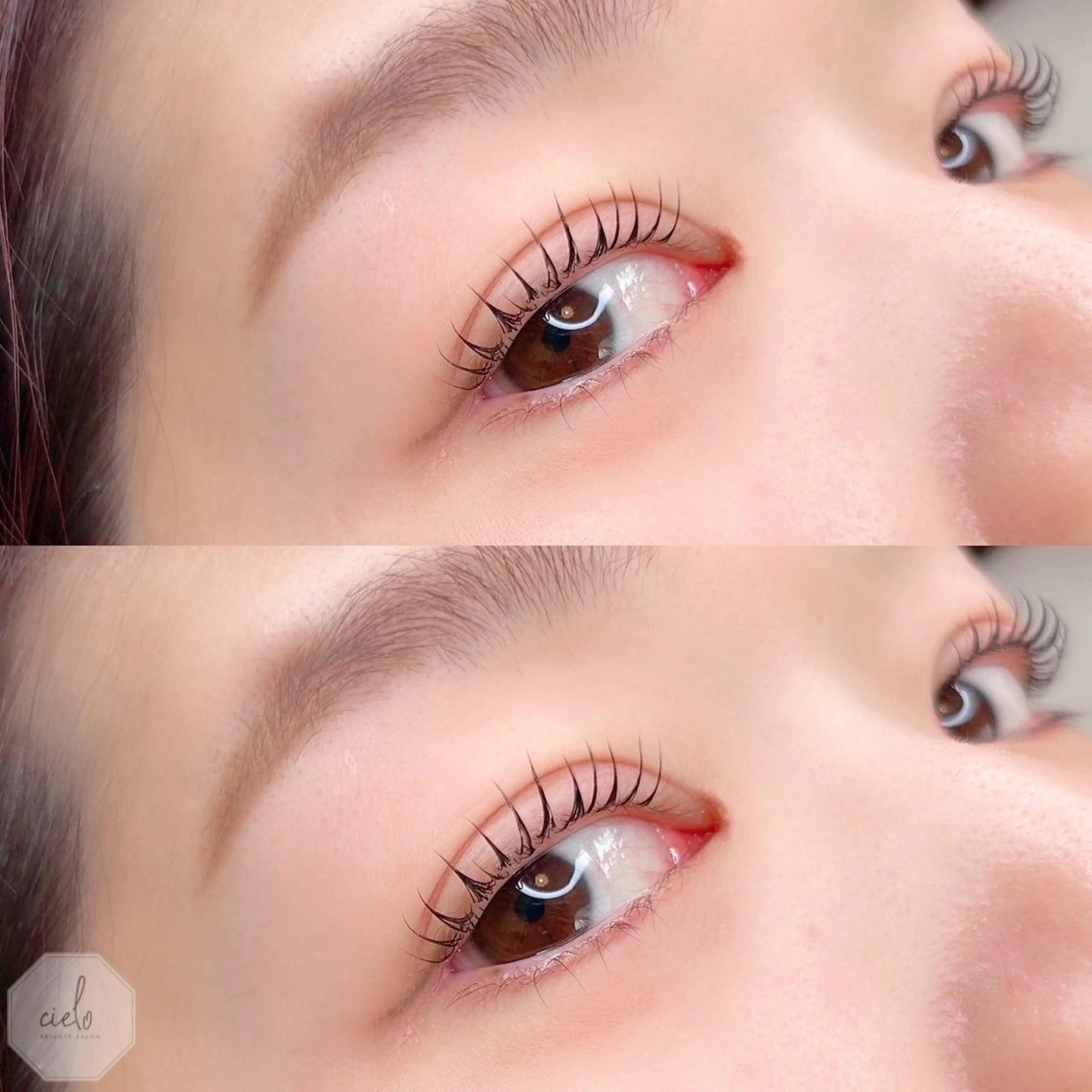 選べるまつげパーマ上下¥7700→¥6800 平日限定の写真