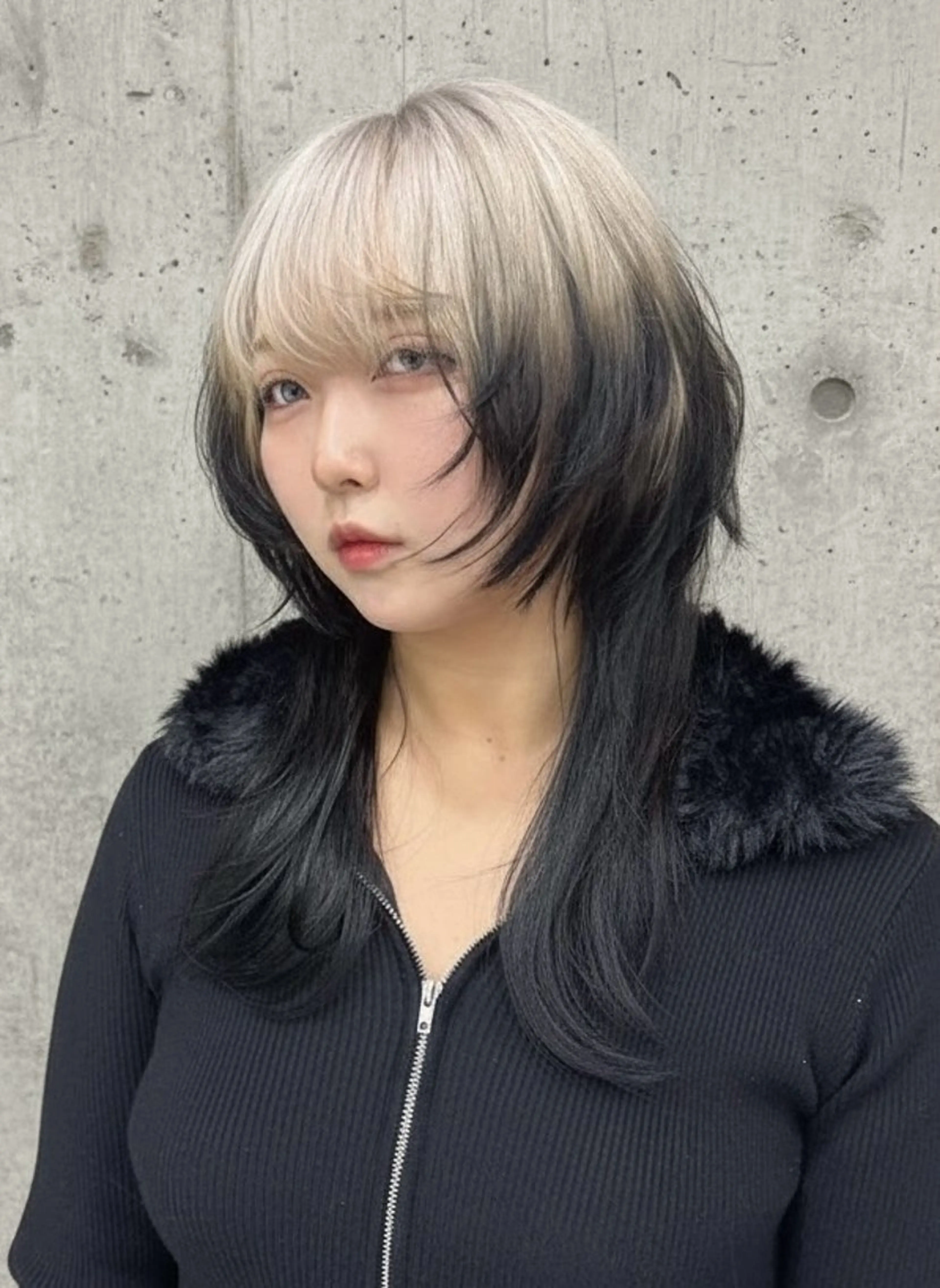 ロング カラー ホワイト系はお任せ /ブリーチ/店長岩崎のヘアスタイル