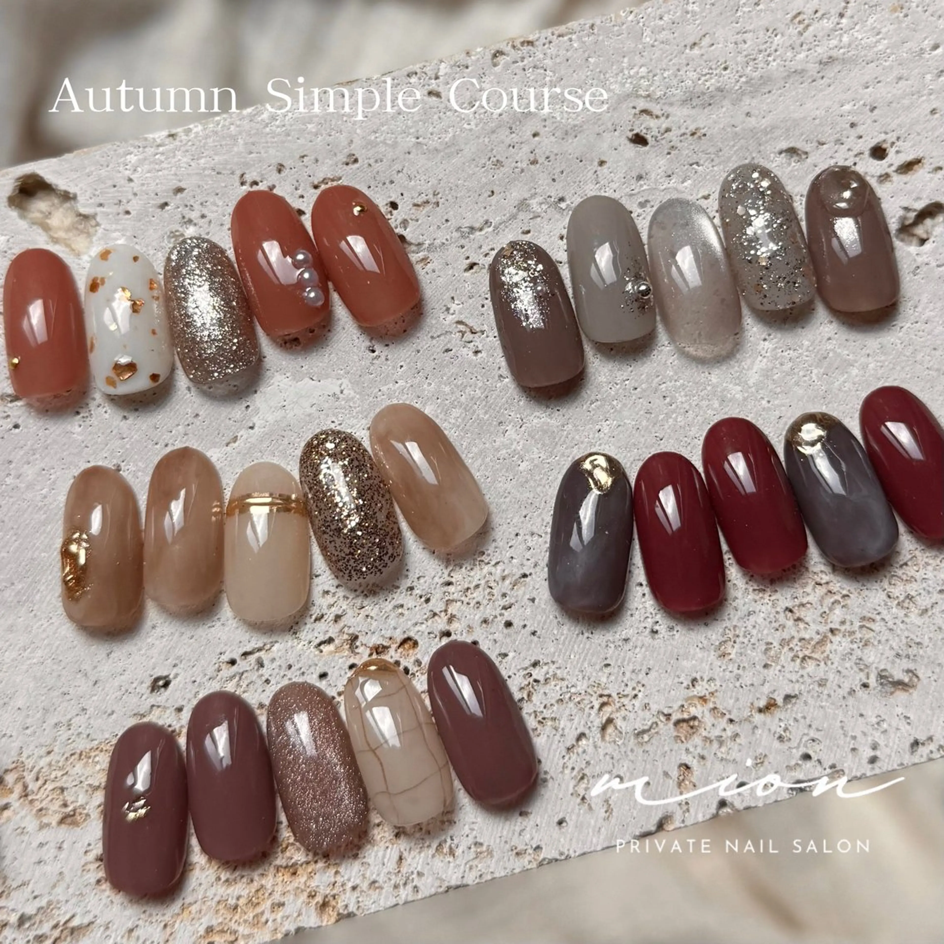 ネイル シンプルネイル nailsalon mionのネイルデザイン