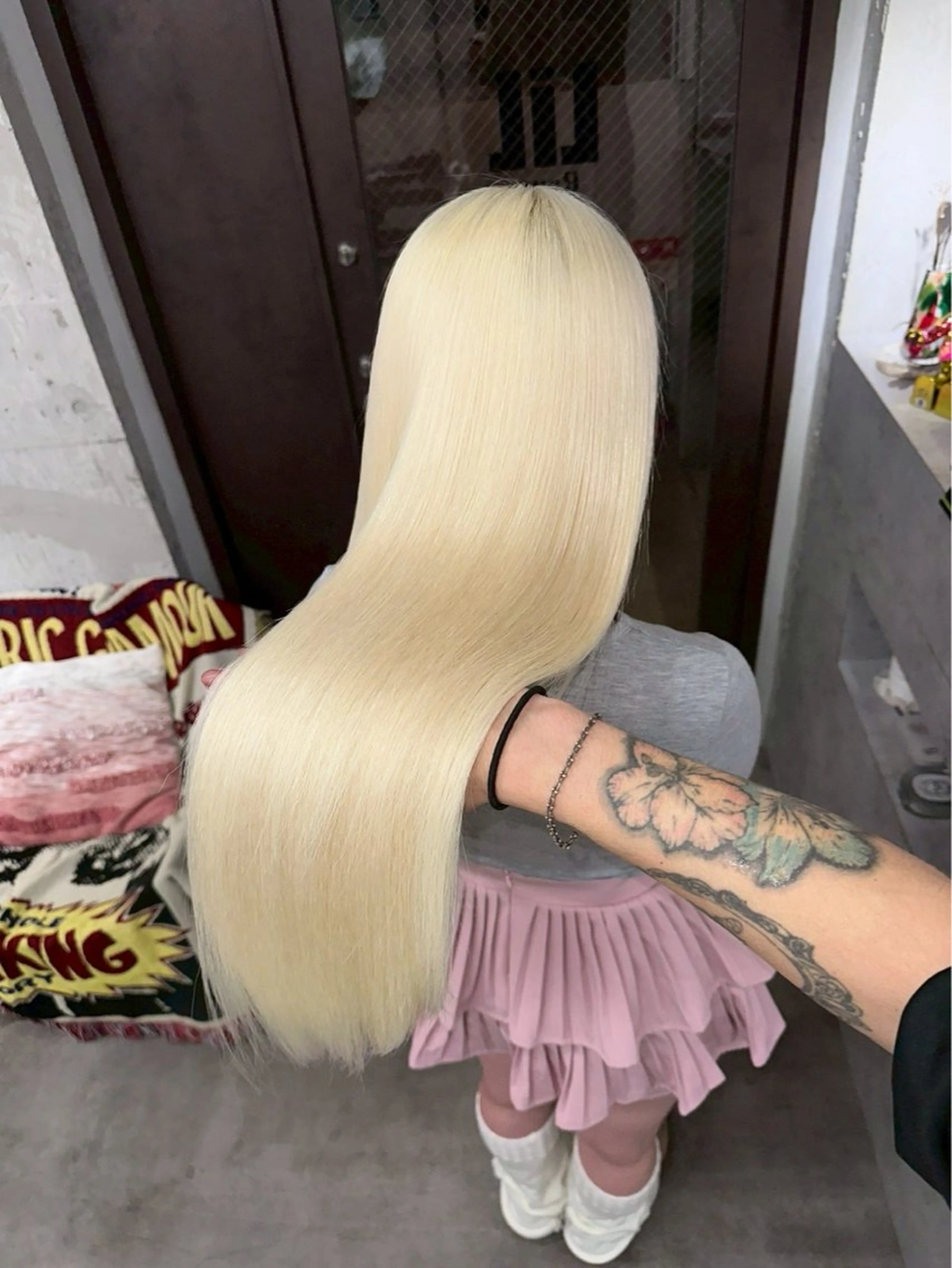 ロング フジマ ハルナのヘアスタイル