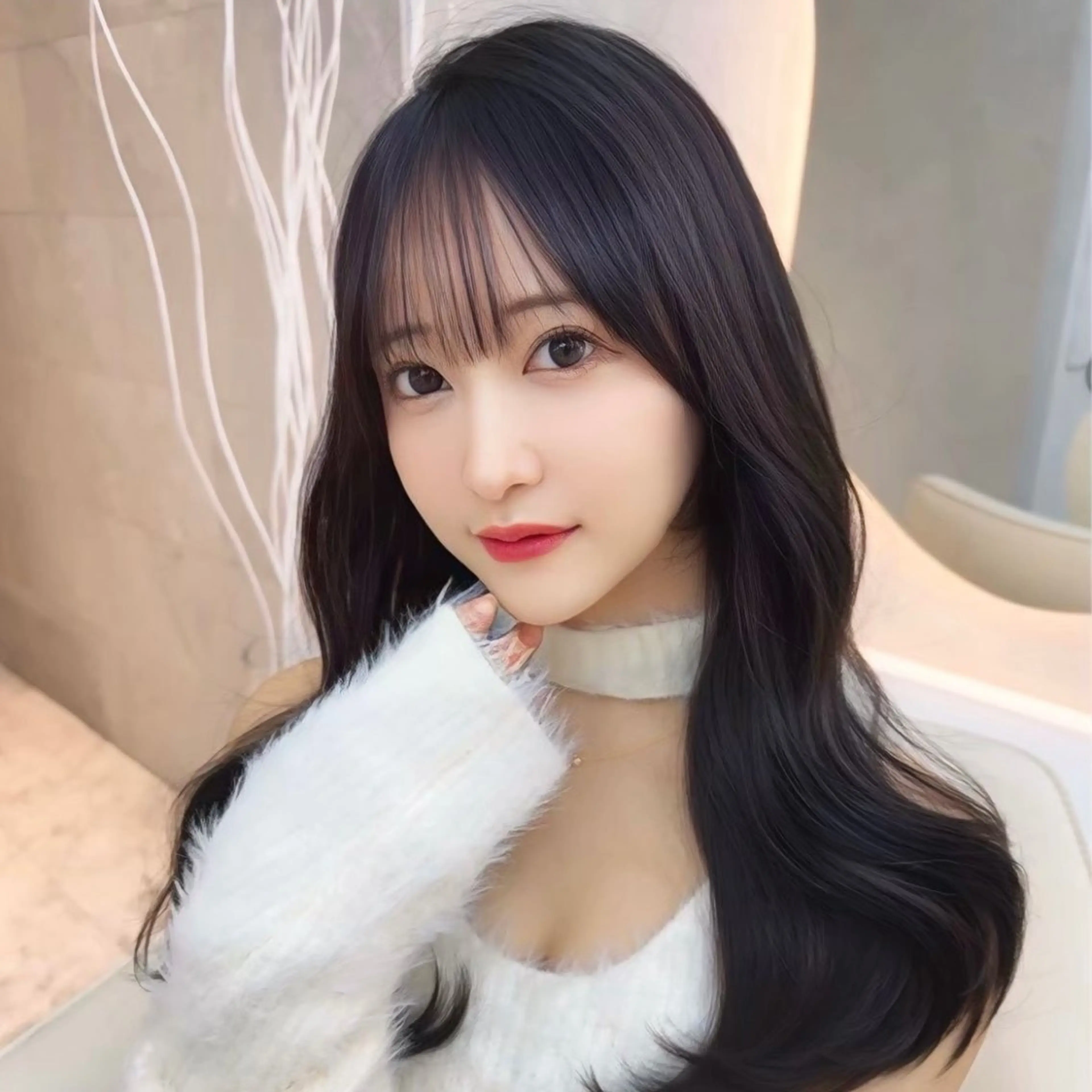 🩶4月限定🩶韓国風顔まわりレイヤーカット✂️✨トリートメント付き🫧の写真