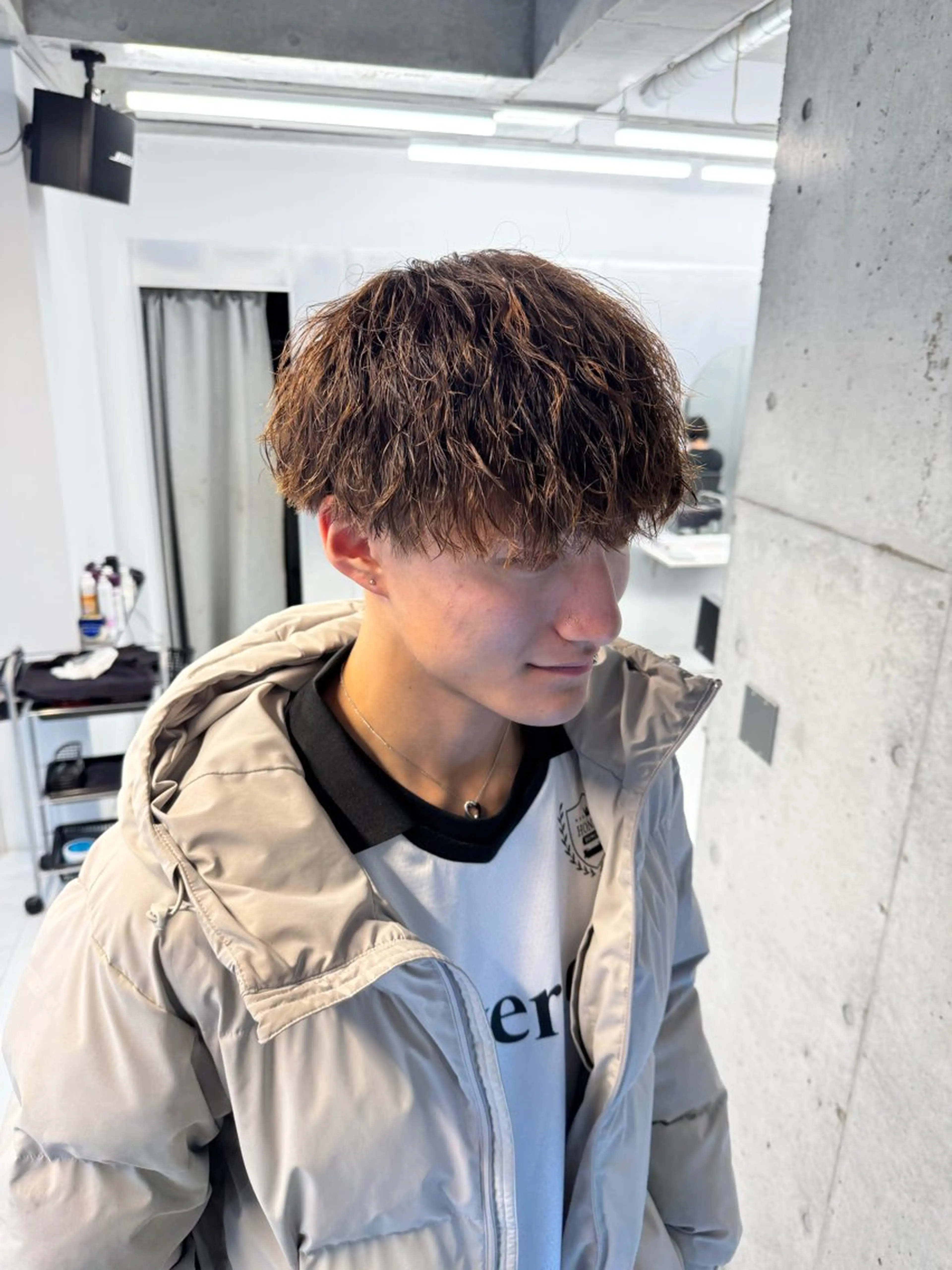 パーマ メンズ カット パーマ パーマ/カラー/ 特化🍇こ〜へい🍇のヘアスタイル