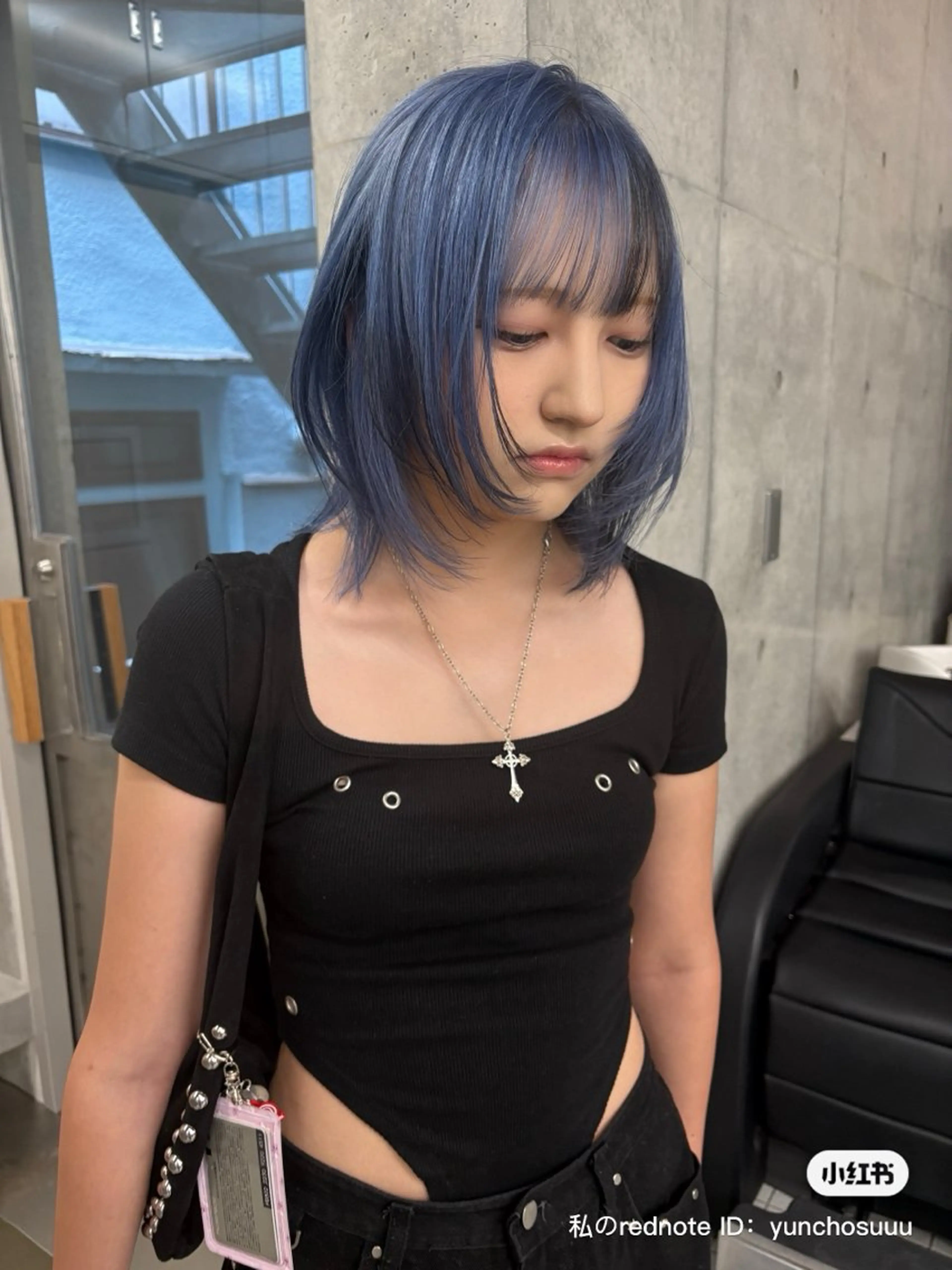 ミディアム カラー デザインカラー レイヤーカット カット ヘアカラー トリートメント yuuna/ ハッシュカット🎀のヘアスタイル