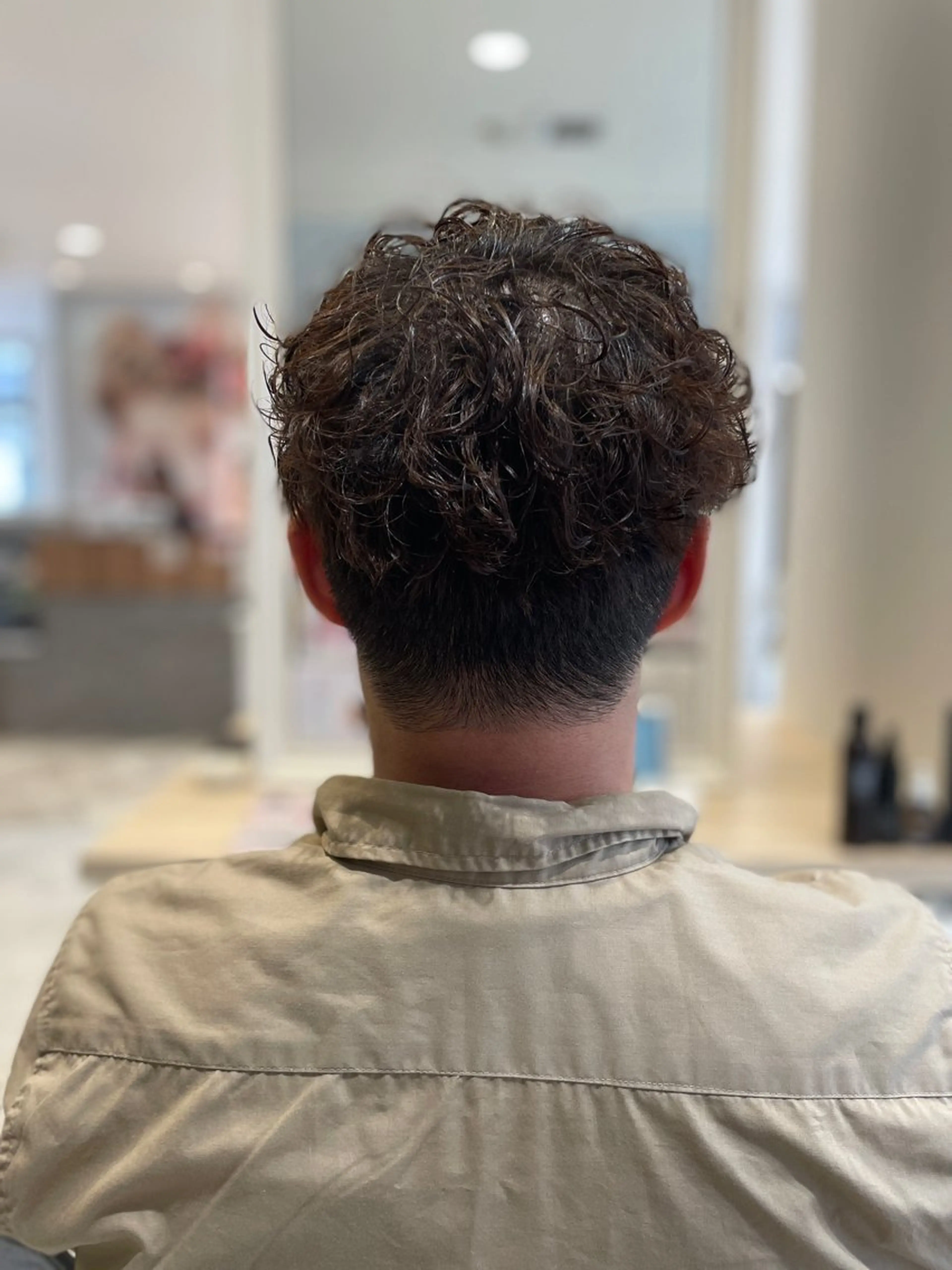 ショート パーマ メンズ カット パーマ メンズパーマ/カット / 古川　諒のヘアスタイル