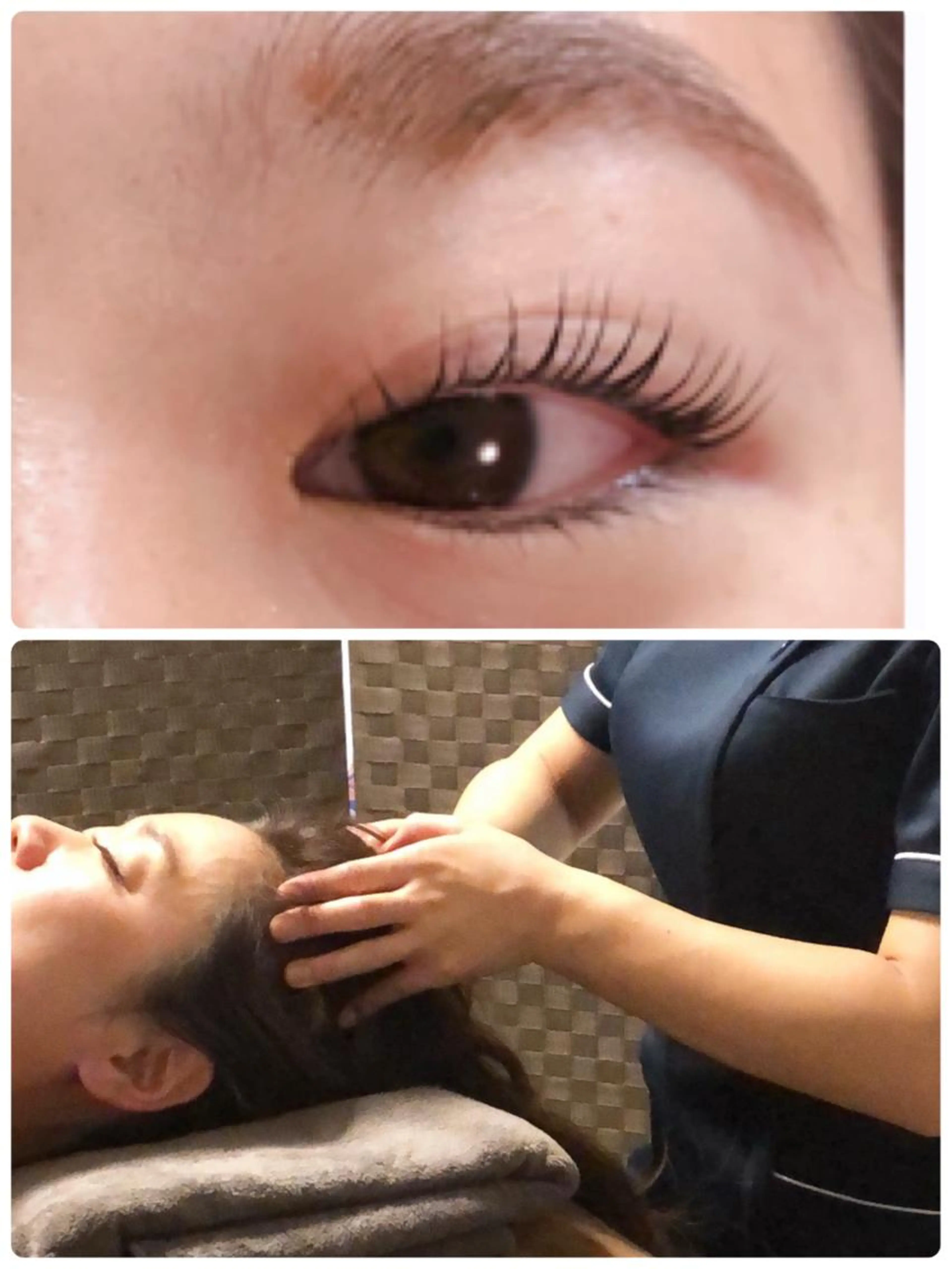 ⏱まつ毛パーマ＋ヘッドスパ10分｜駅近・ダメージレスの写真