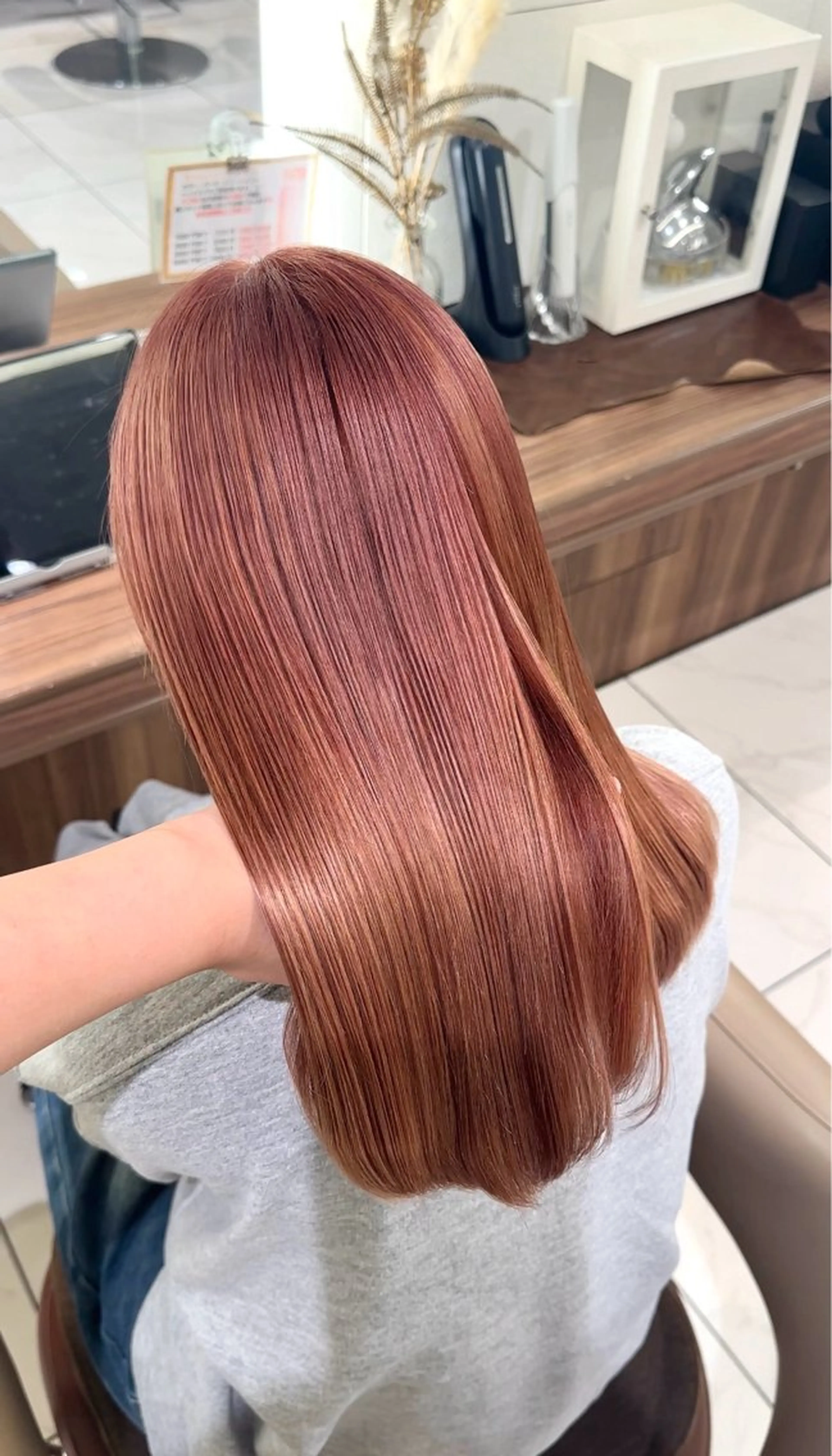 セミロング 北島亜弥/髪質改善 /カラーのヘアスタイル