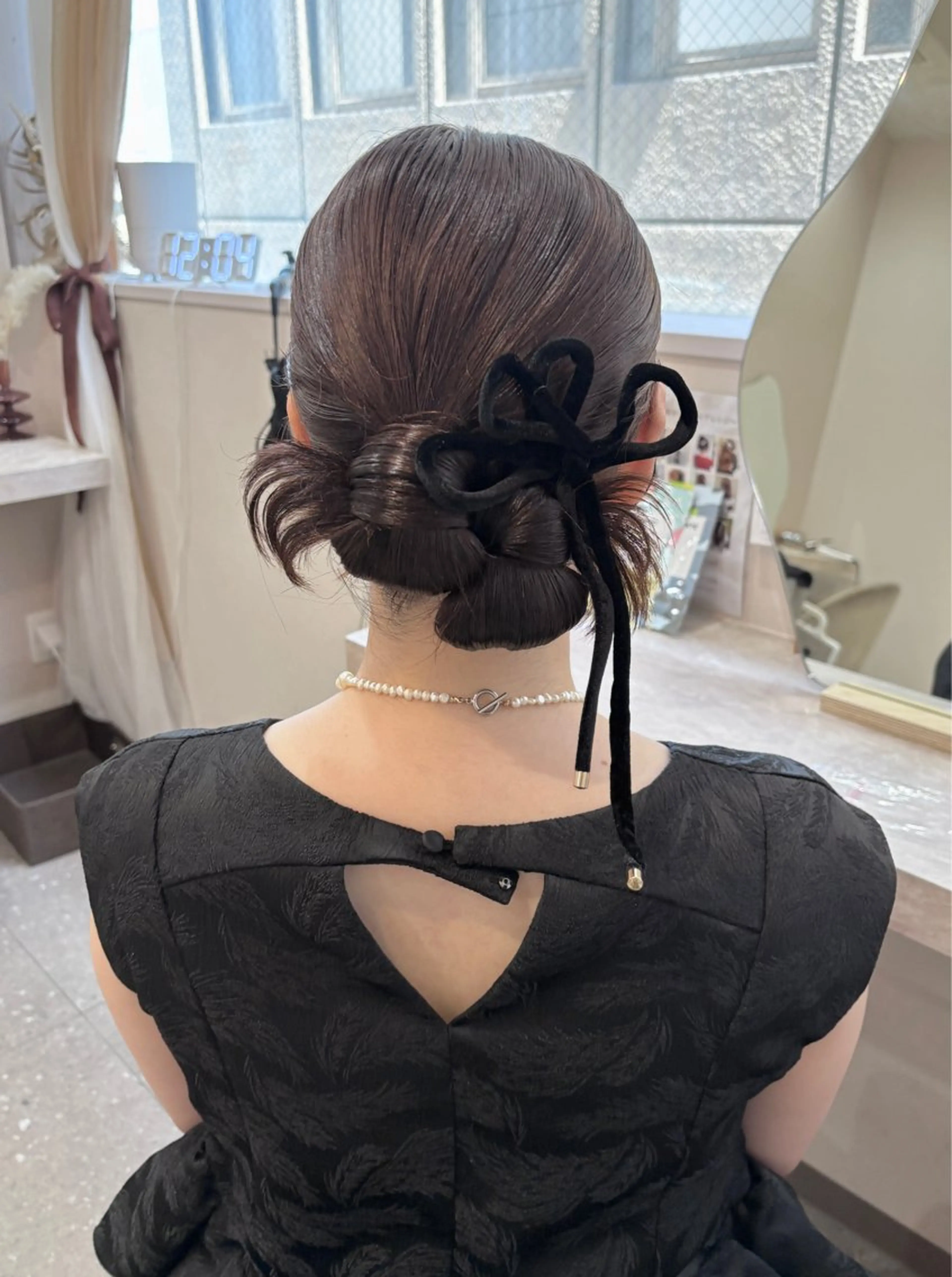 ヘアアレンジ ヘアセット Mila hinaのヘアスタイル