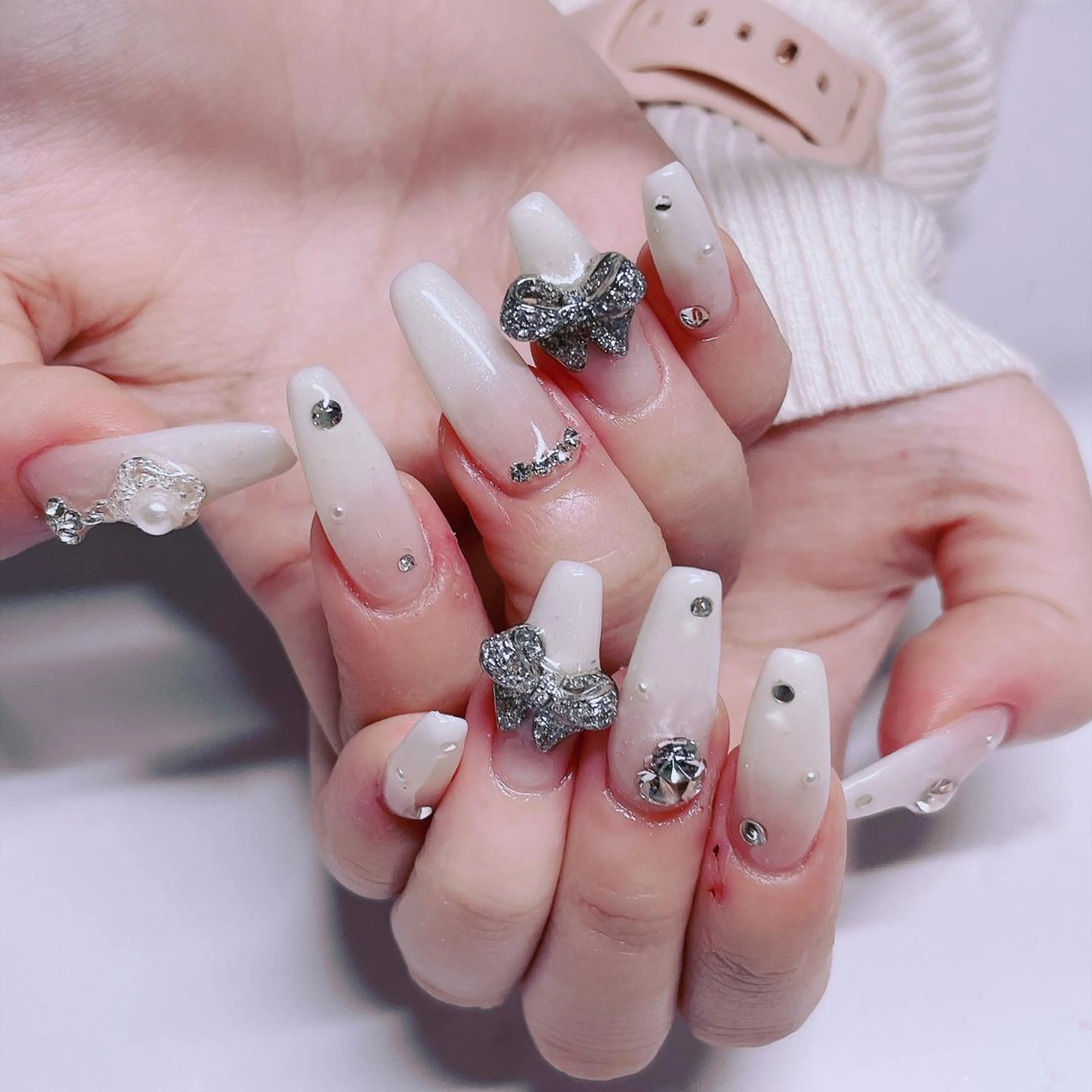 ネイル 長さだし専門店 M2　rikaのネイルデザイン