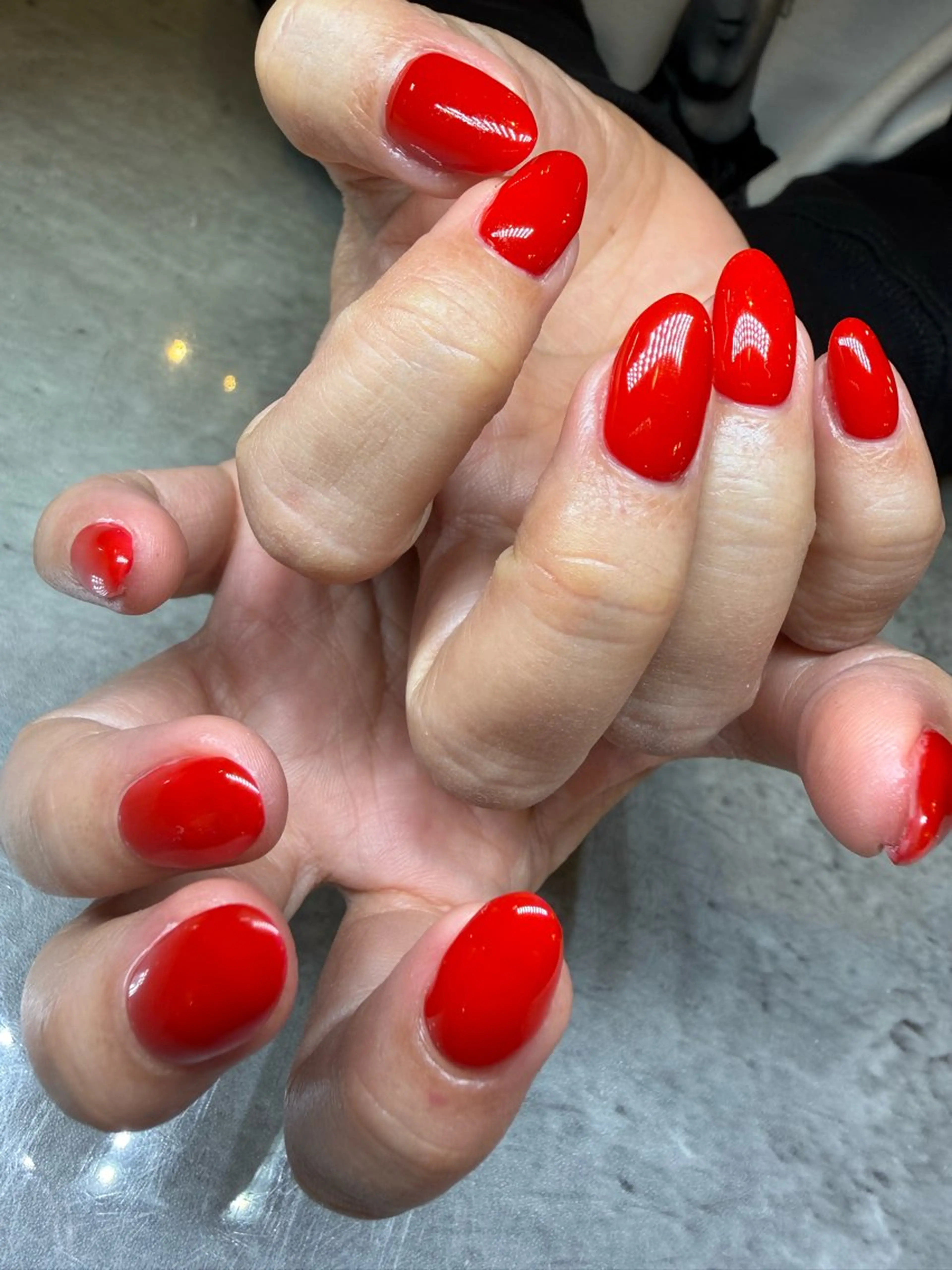 ネイル ワンカラーネイル ハンドネイル Apsaras putihのネイルデザイン