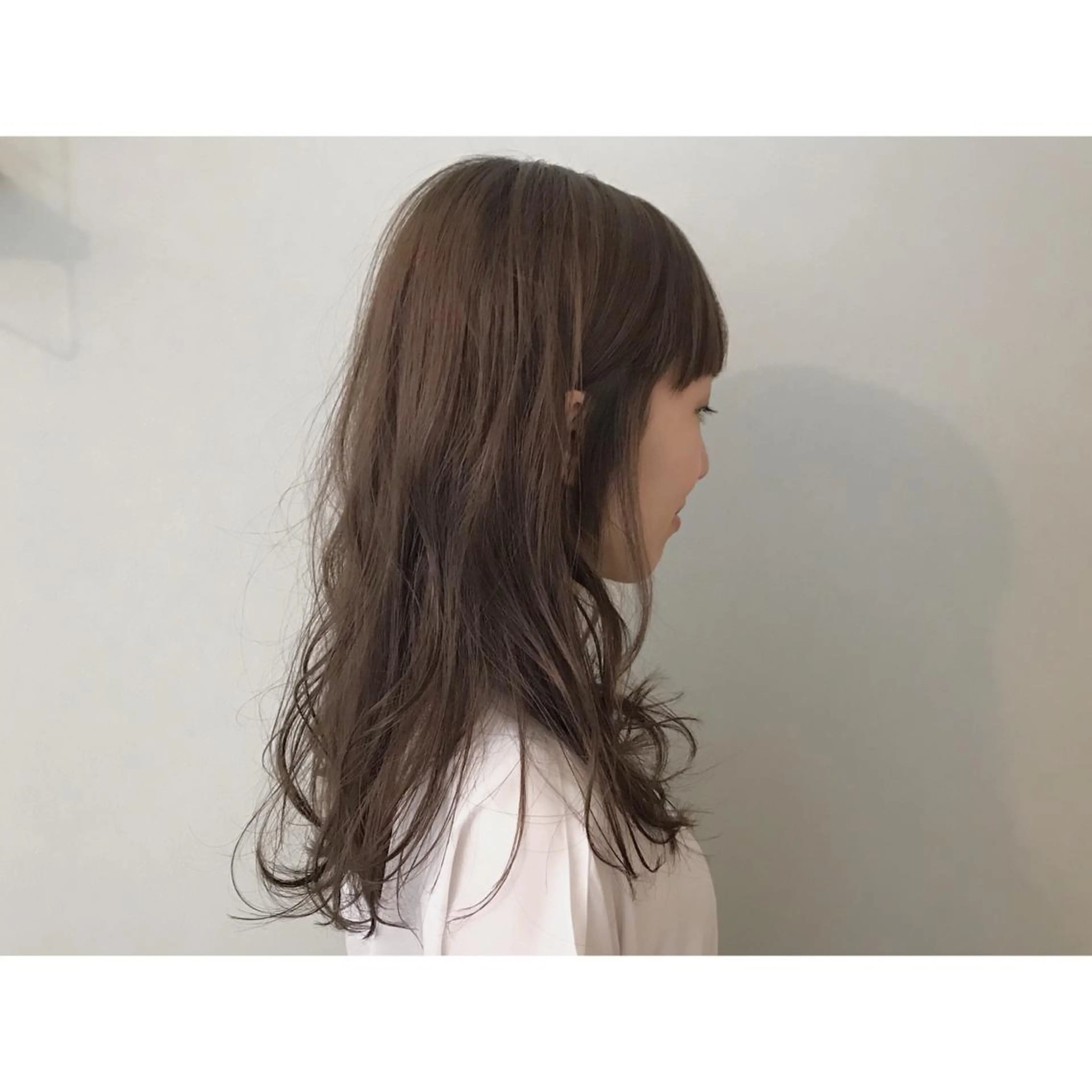 セミロング カット ヘアカラー トリートメント rebon＊ natsukiのネイルデザイン