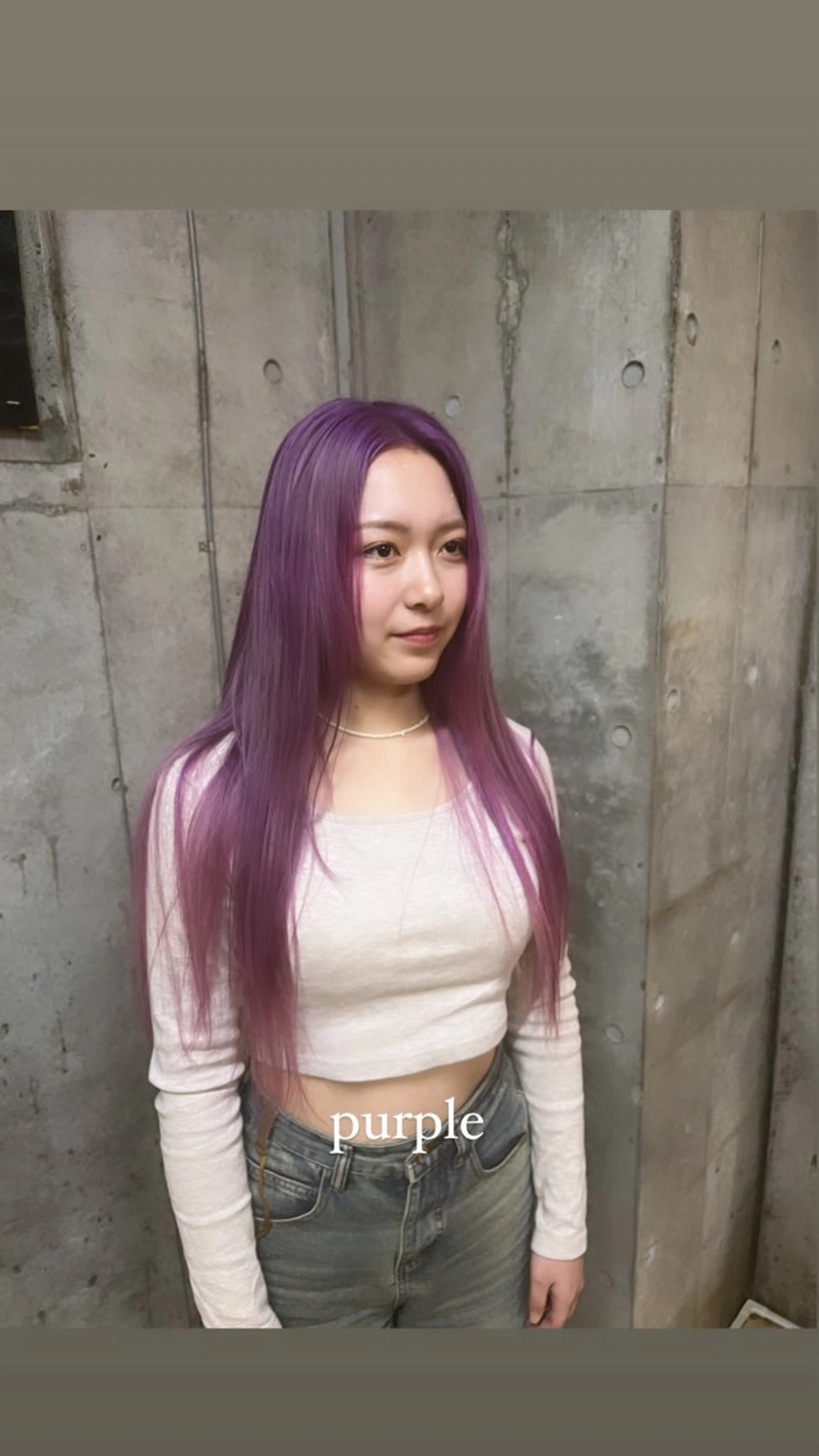 ロング カラー 🌱ぱっつとボブカ ット🌱/Ryotaのヘアスタイル