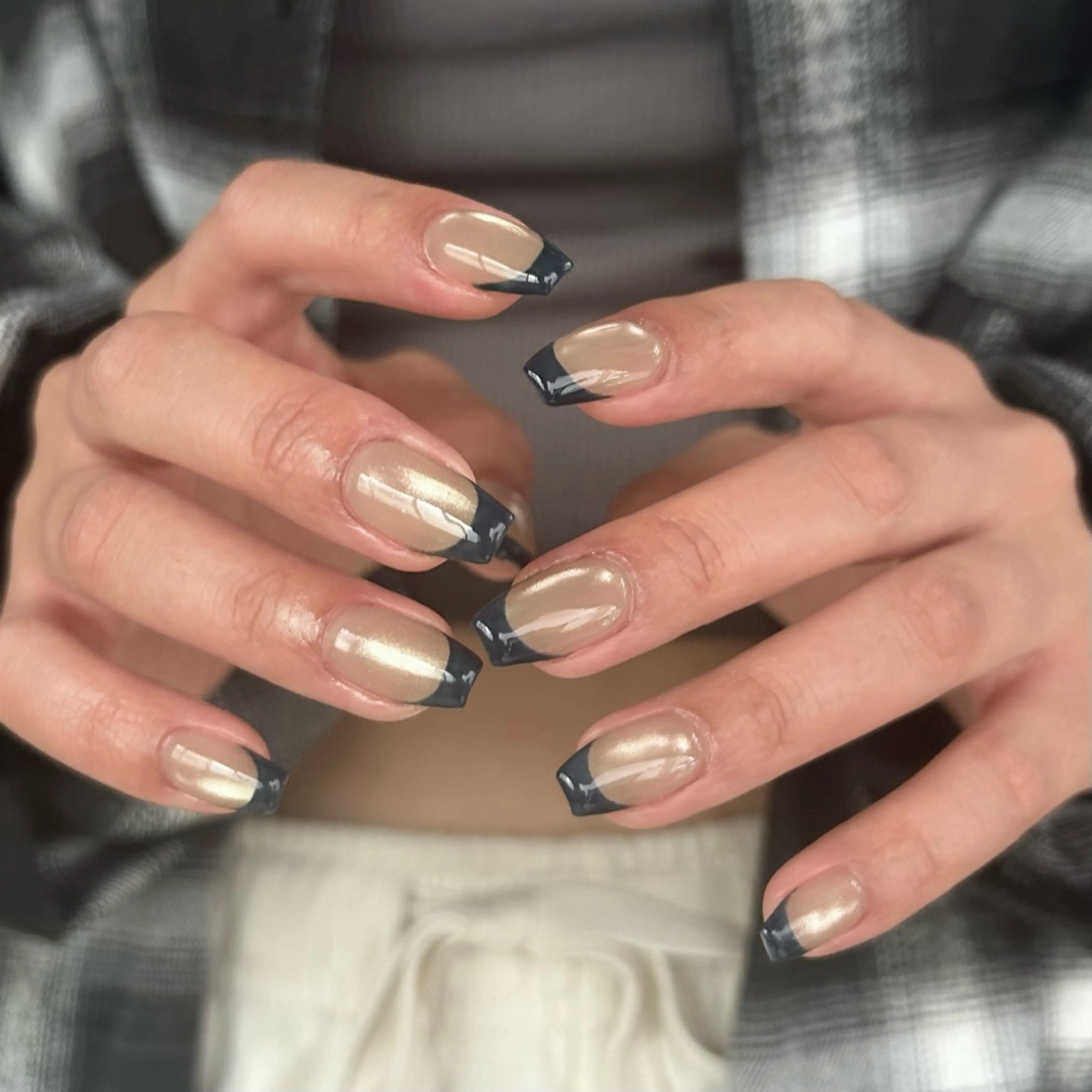 ネイル フレンチネイル nagi .のネイルデザイン