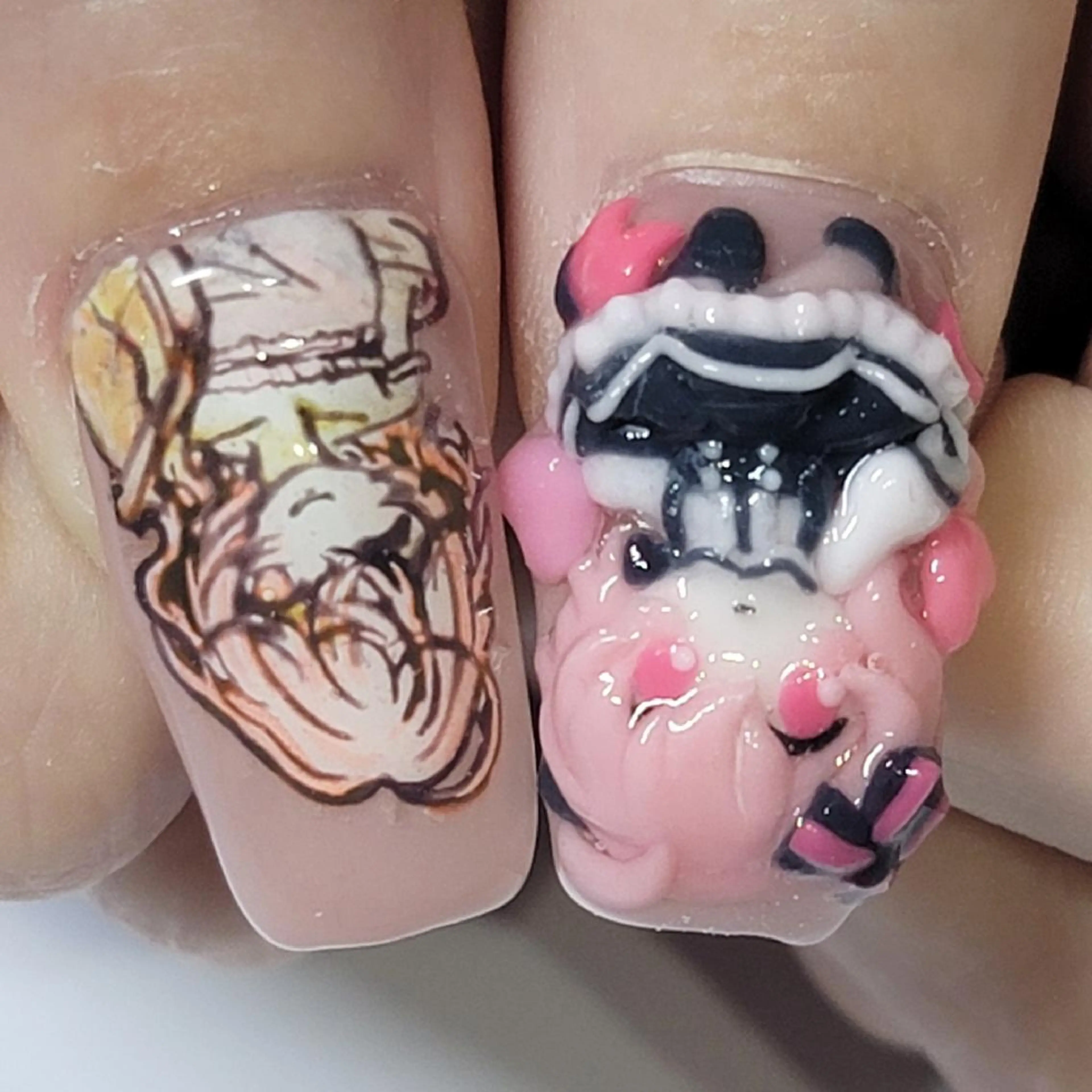 ネイル アートネイル ワンカラーネイル ピンク ピンクベージュ ハンドネイル よしだ ひろきのネイルデザイン