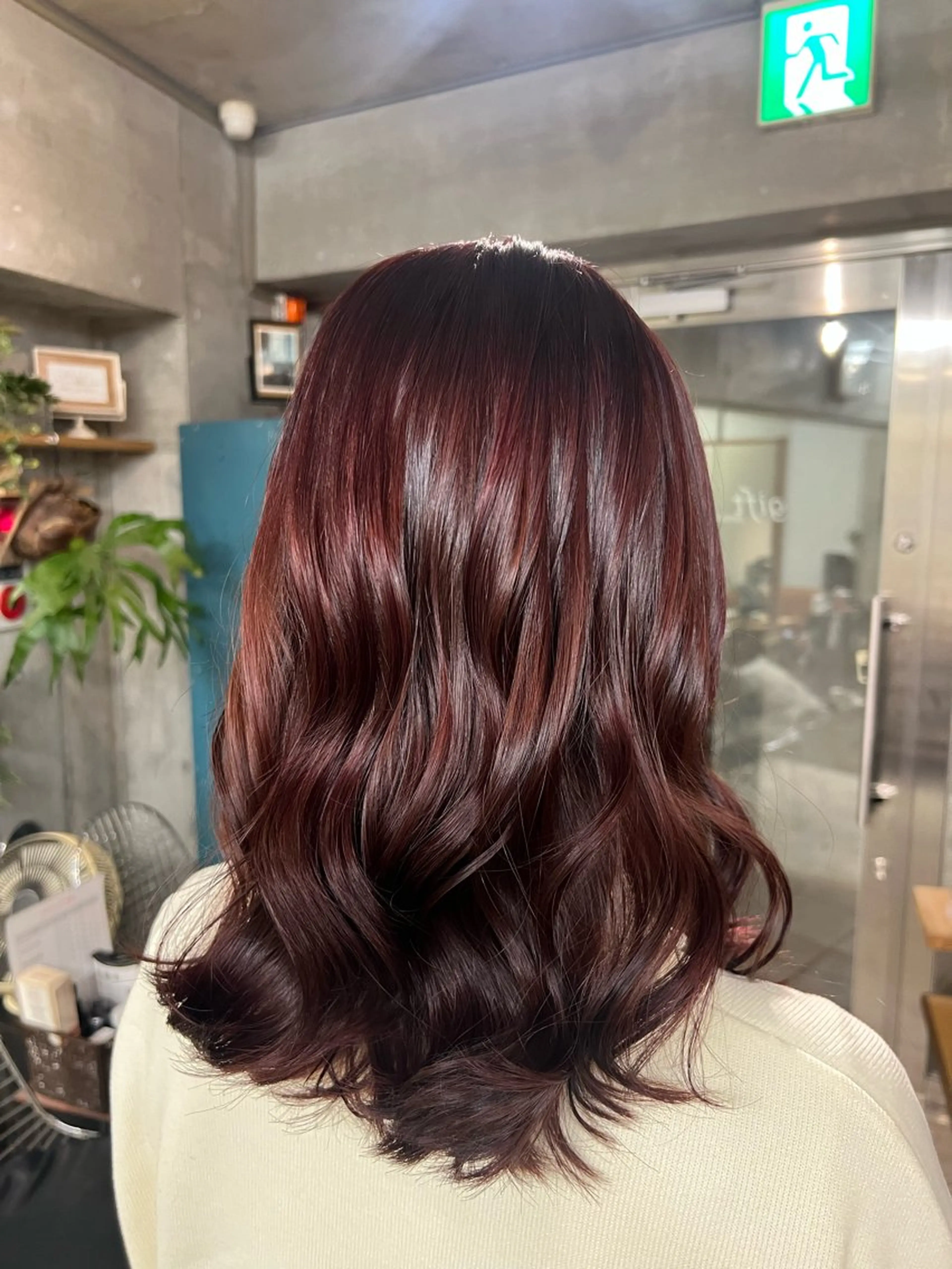 ミディアム 土田かほ/本日🈳 透明感カラー🍃のヘアスタイル