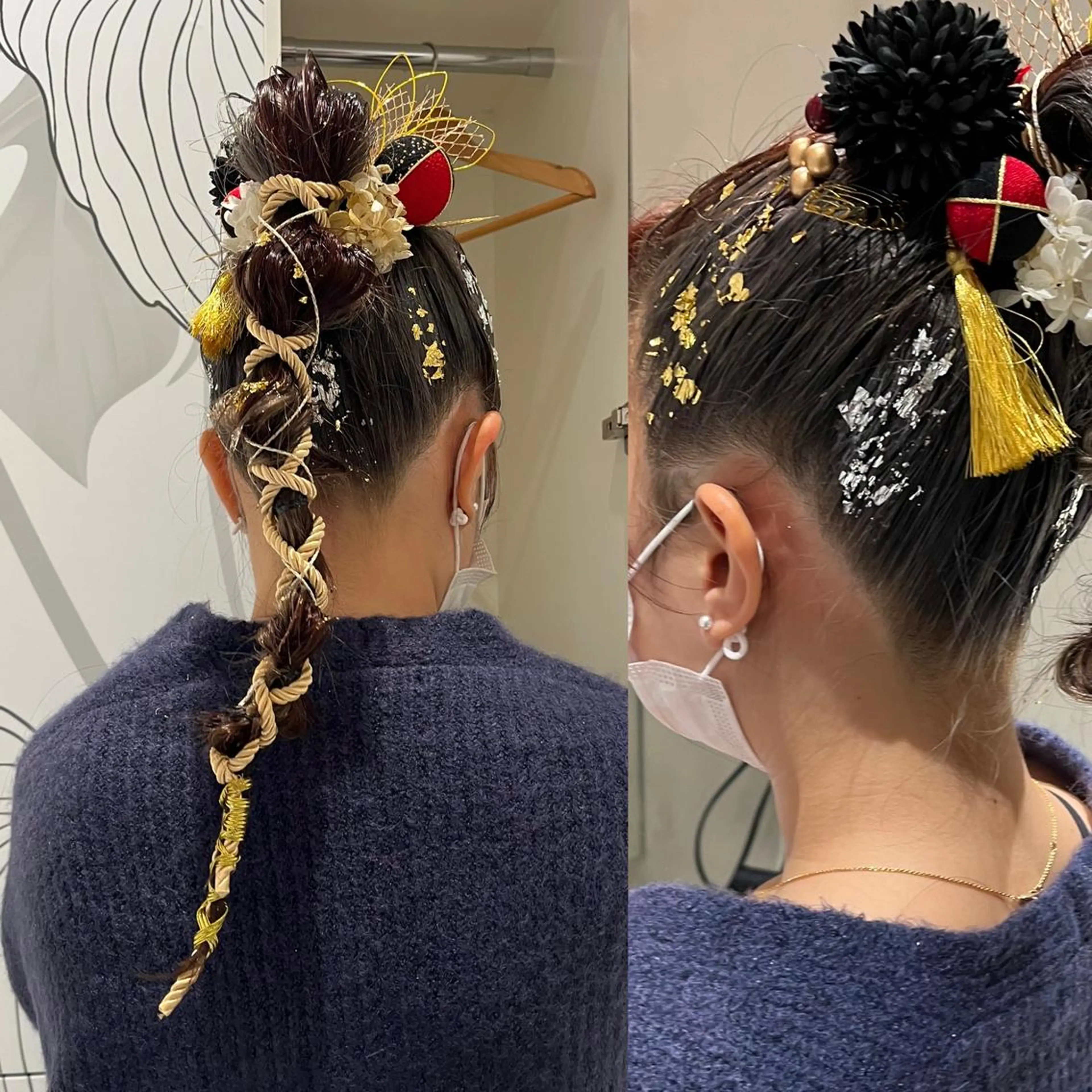 ロング ヘアアレンジ ラベンダーベージュ ピンクブラウン レッドブラウン ボブ 顔周りカット stylist ◎RUKI.のヘアスタイル