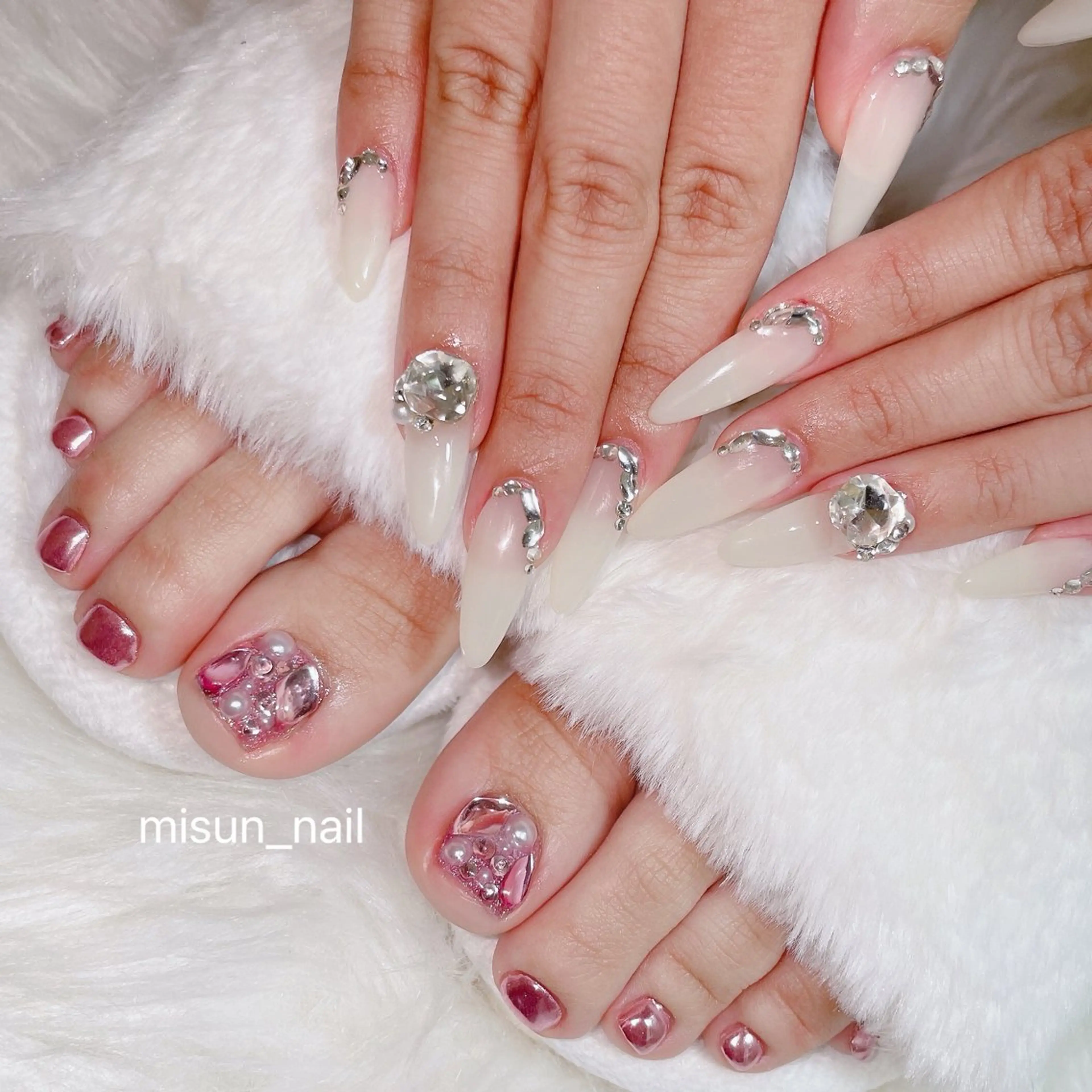 ネイル フットネイル misun_ nailのネイルデザイン