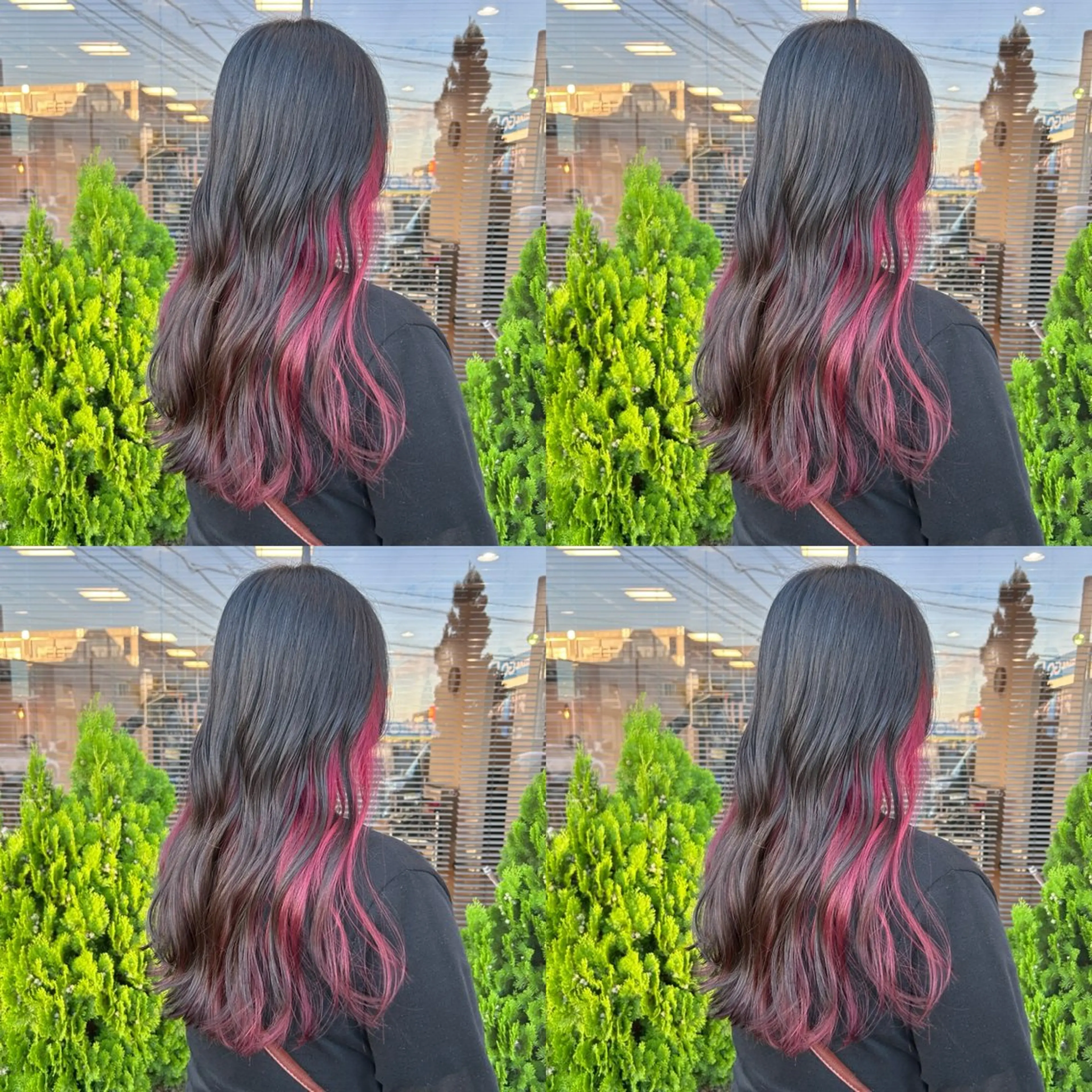 セミロング 河口 友里のヘアスタイル