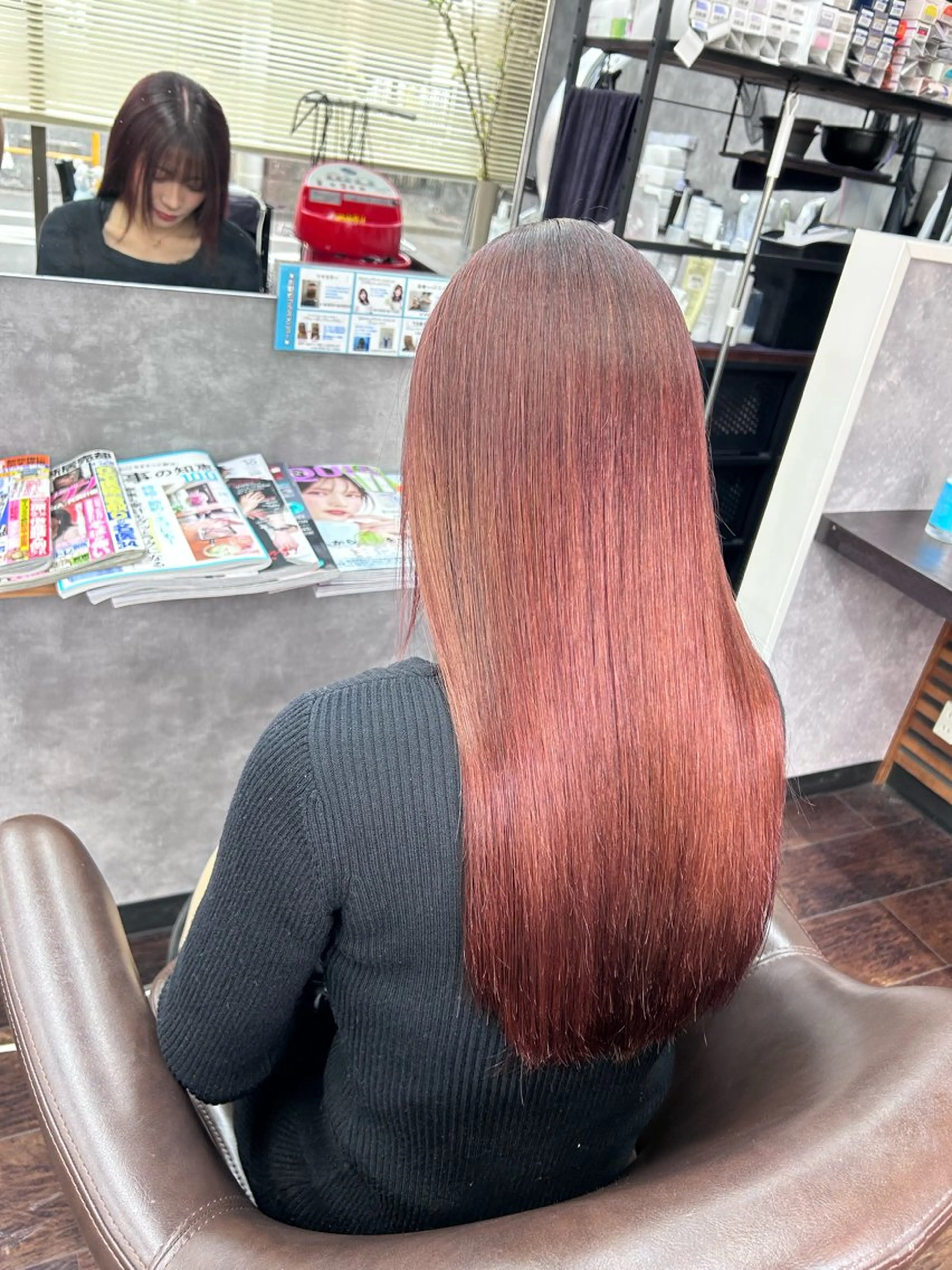 ロング カット 縮毛矯正 AN'TIA小作代表 ⭐︎kazuma⭐︎のヘアスタイル