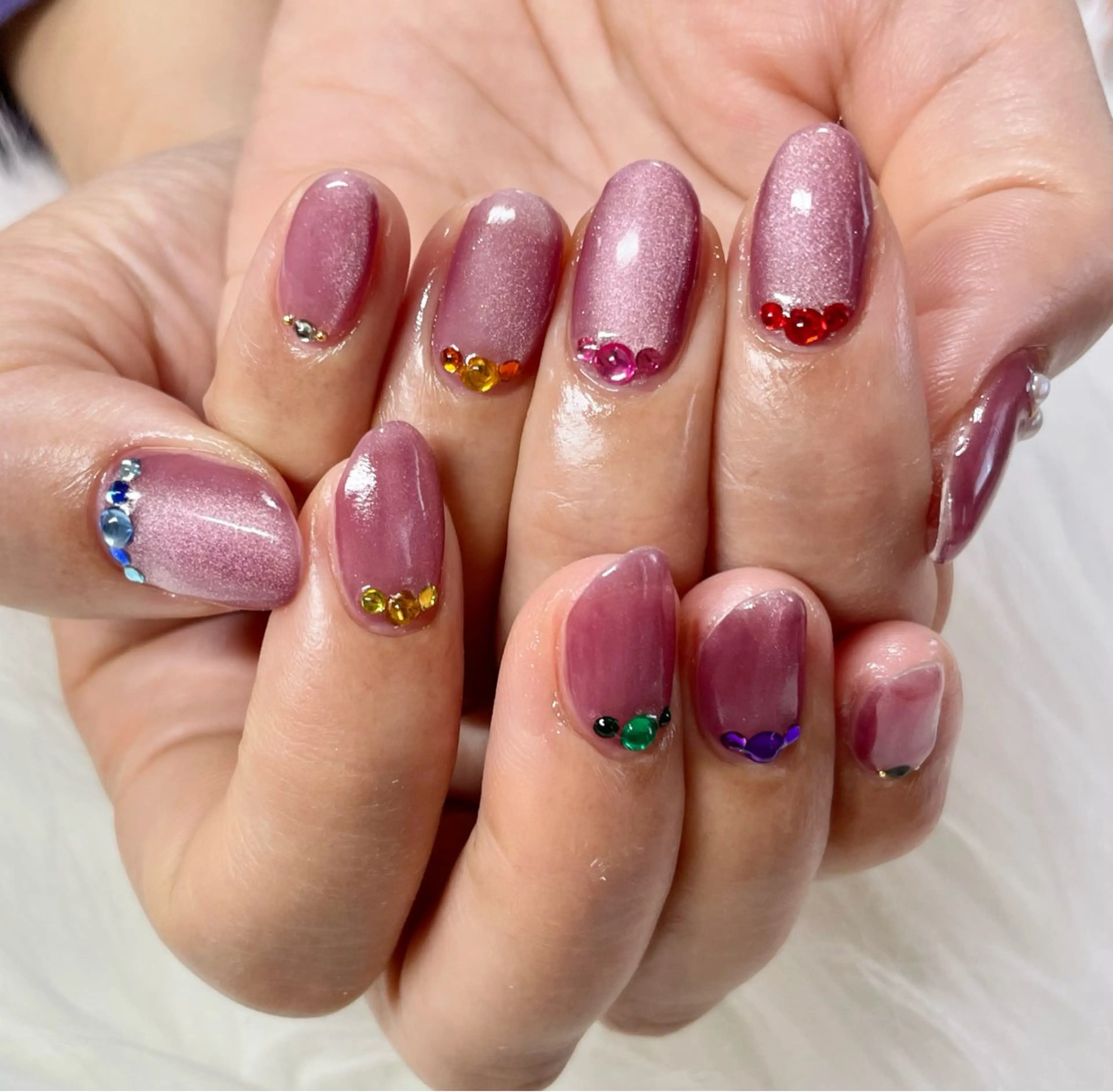 ネイル ハンドネイル nail salon HIRUKANAのネイルデザイン