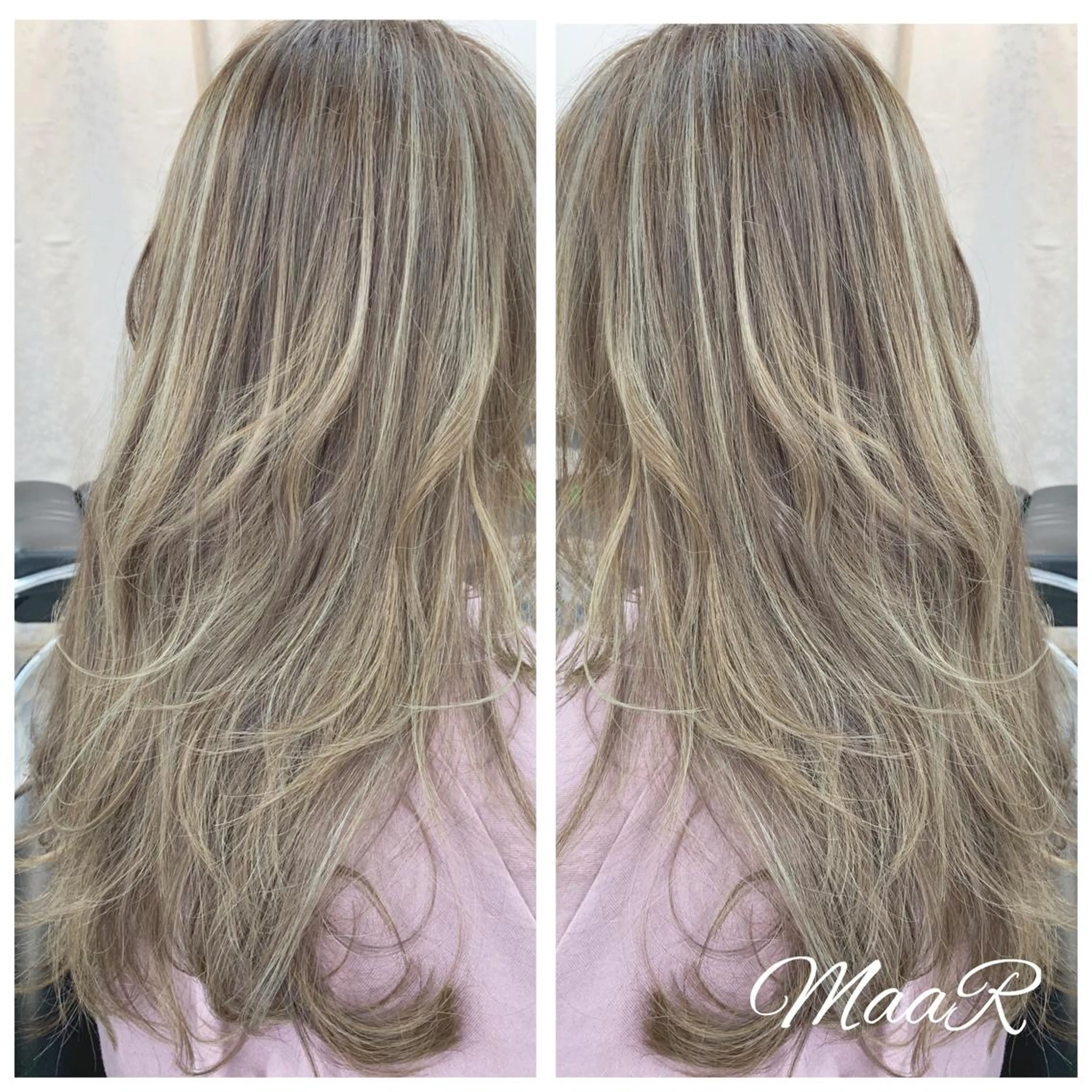 ロング カラー MaaR所属・Asuka Mabuchiのヘアスタイル