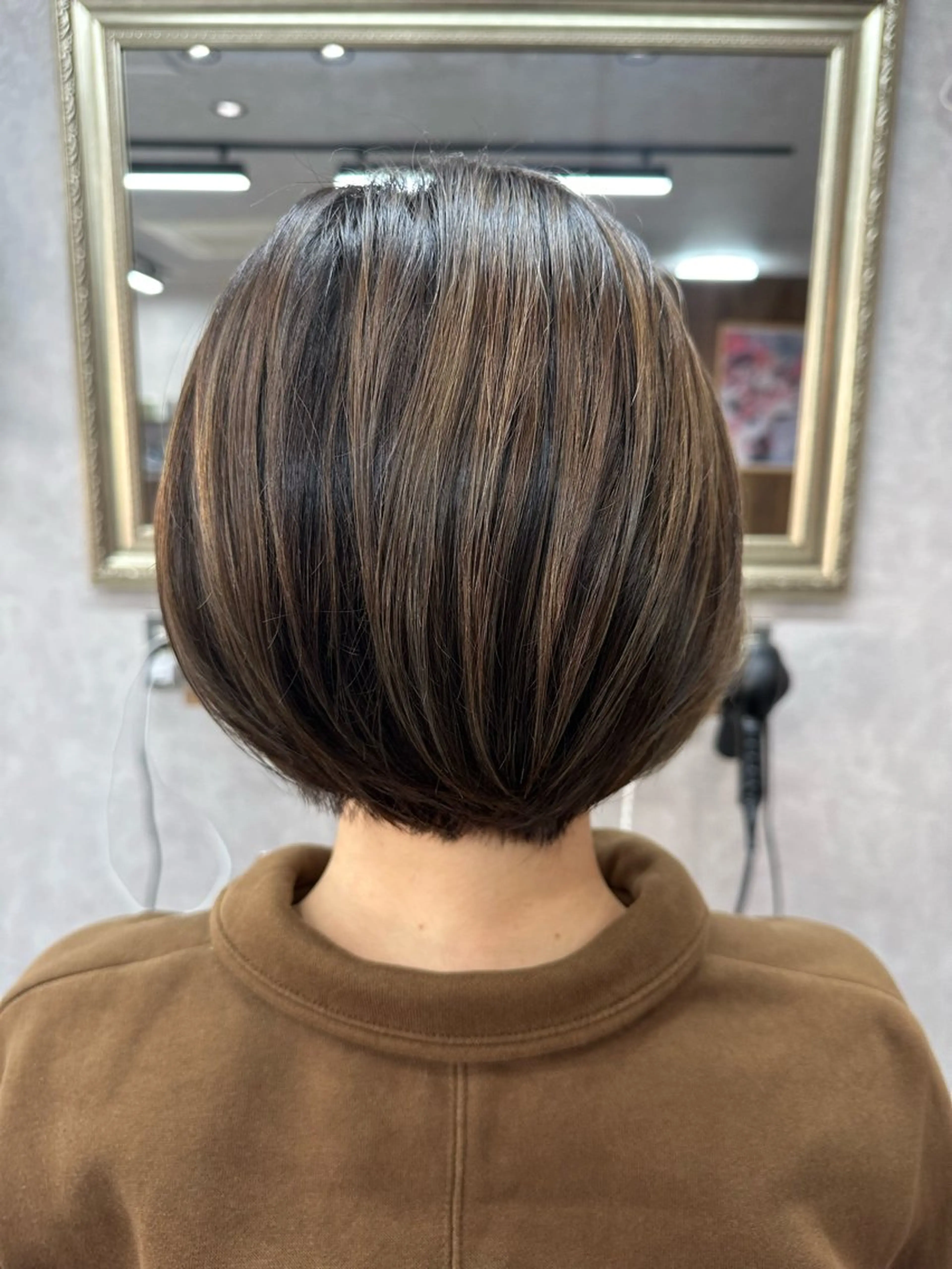 ショート カラー カット ヘアカラー トリートメント Lien 深井店のヘアスタイル