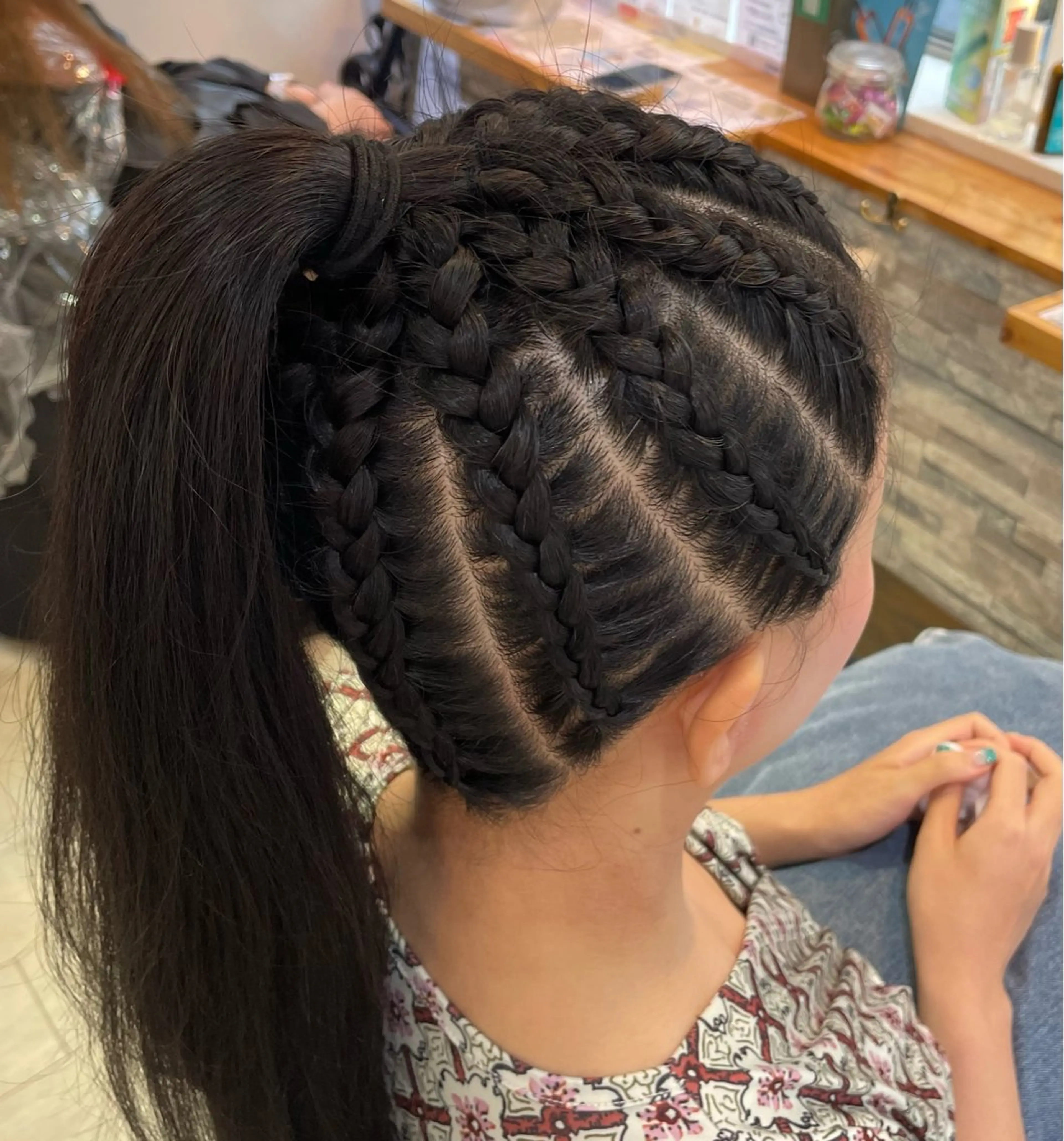 ヘアアレンジ ポニーテール コーンロウ 🇯🇲菅谷知史のその他イメージ