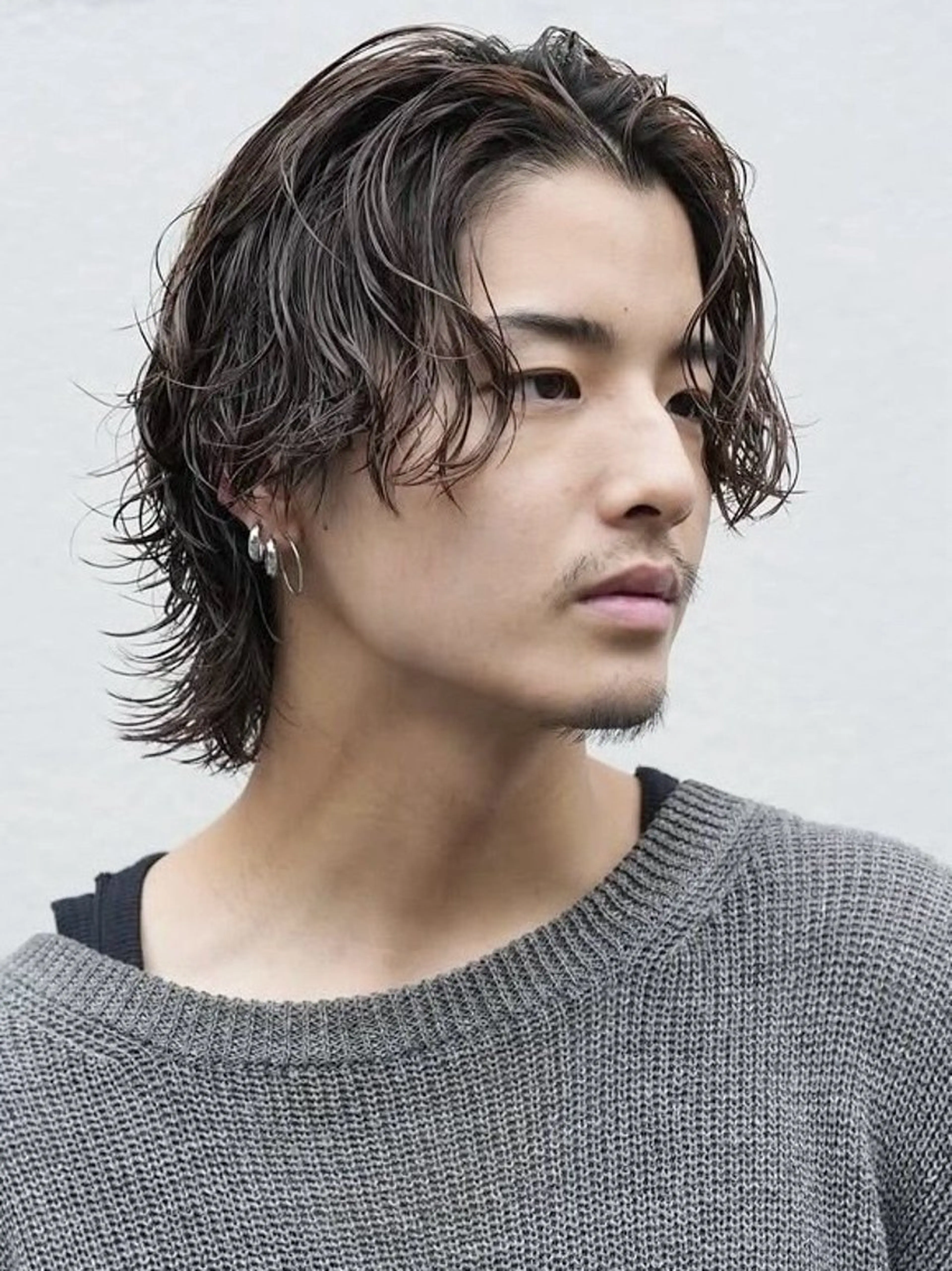 パーマ メンズ カット パーマ fifthパーマ櫻井 颯大のヘアスタイル