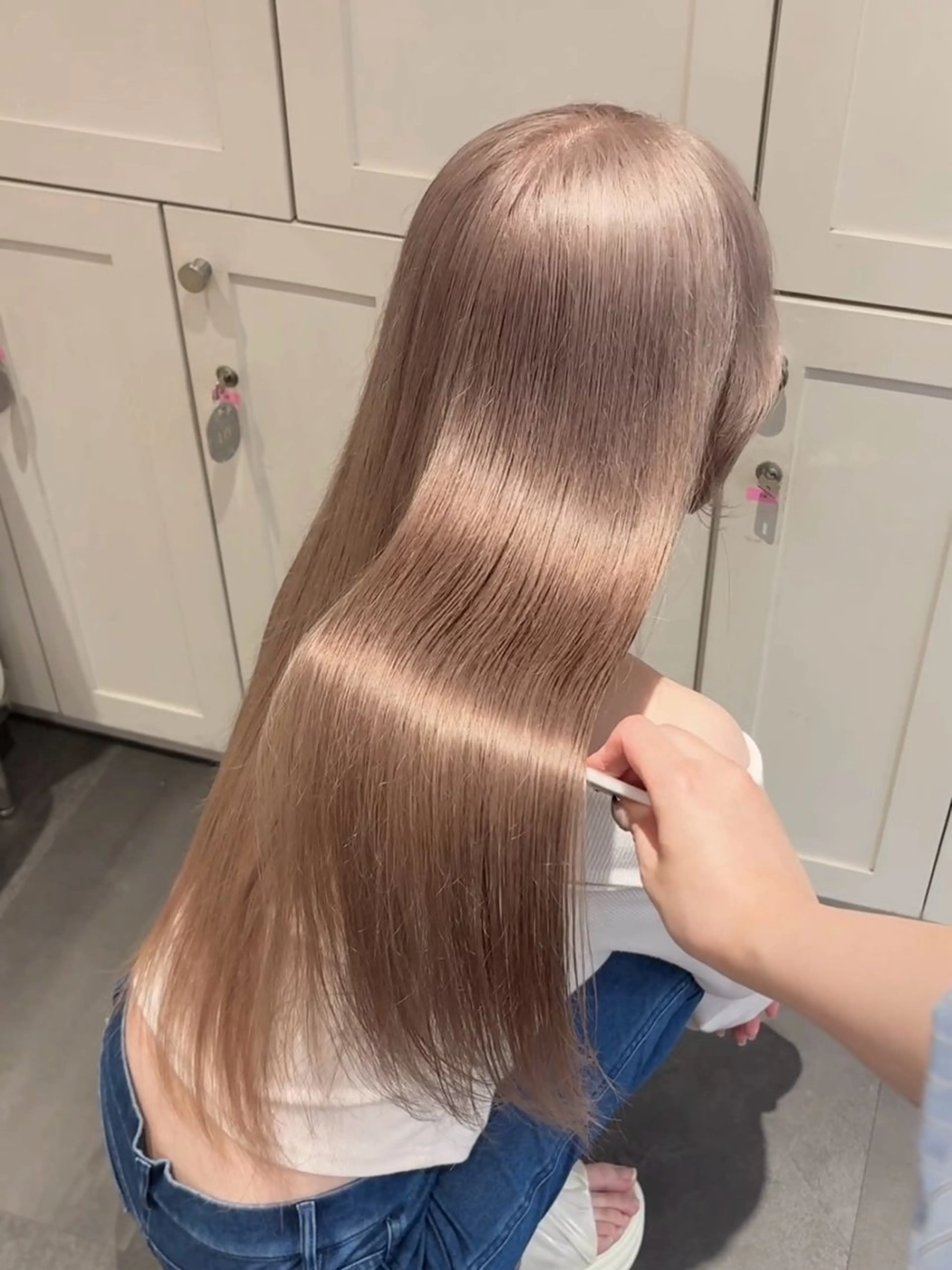 ロング カット ヘアカラー SOL/NAGOYA ANNAのヘアスタイル