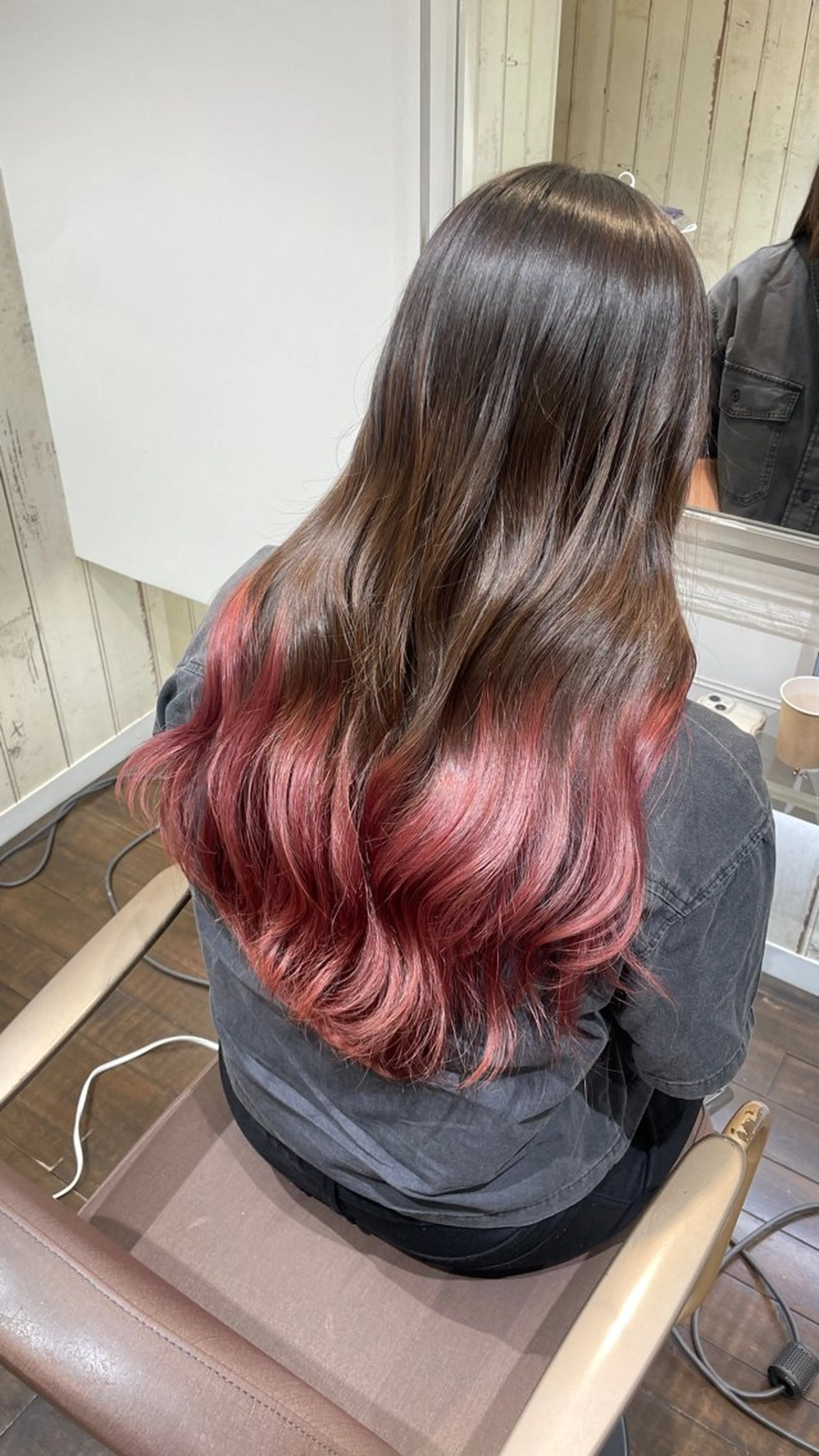 ロング ヘアカラー 縮毛矯正/レイヤー 🌙児玉光瑠のヘアスタイル