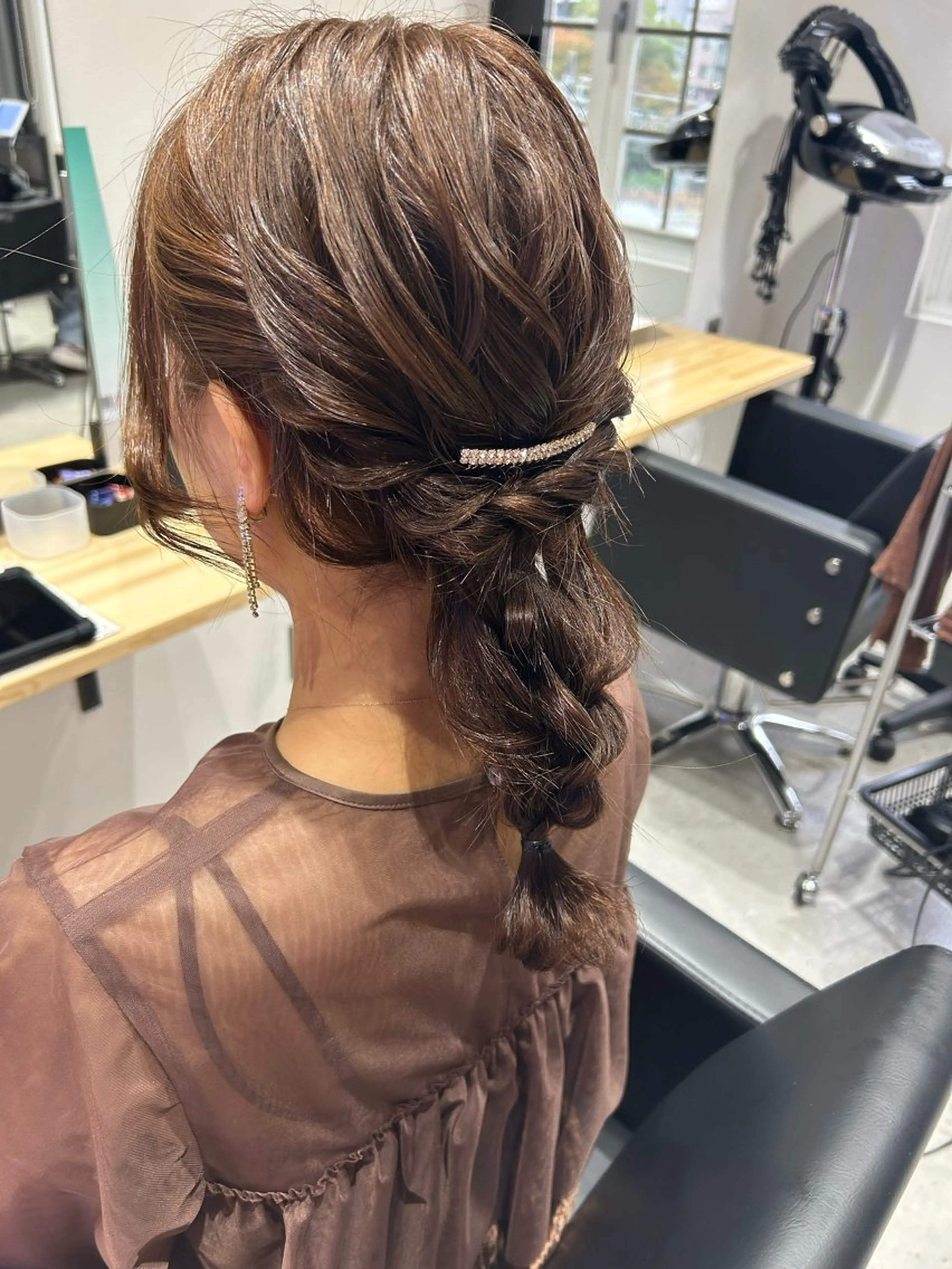 ミディアム Yamamoto 半個室美容室zinaのヘアスタイル