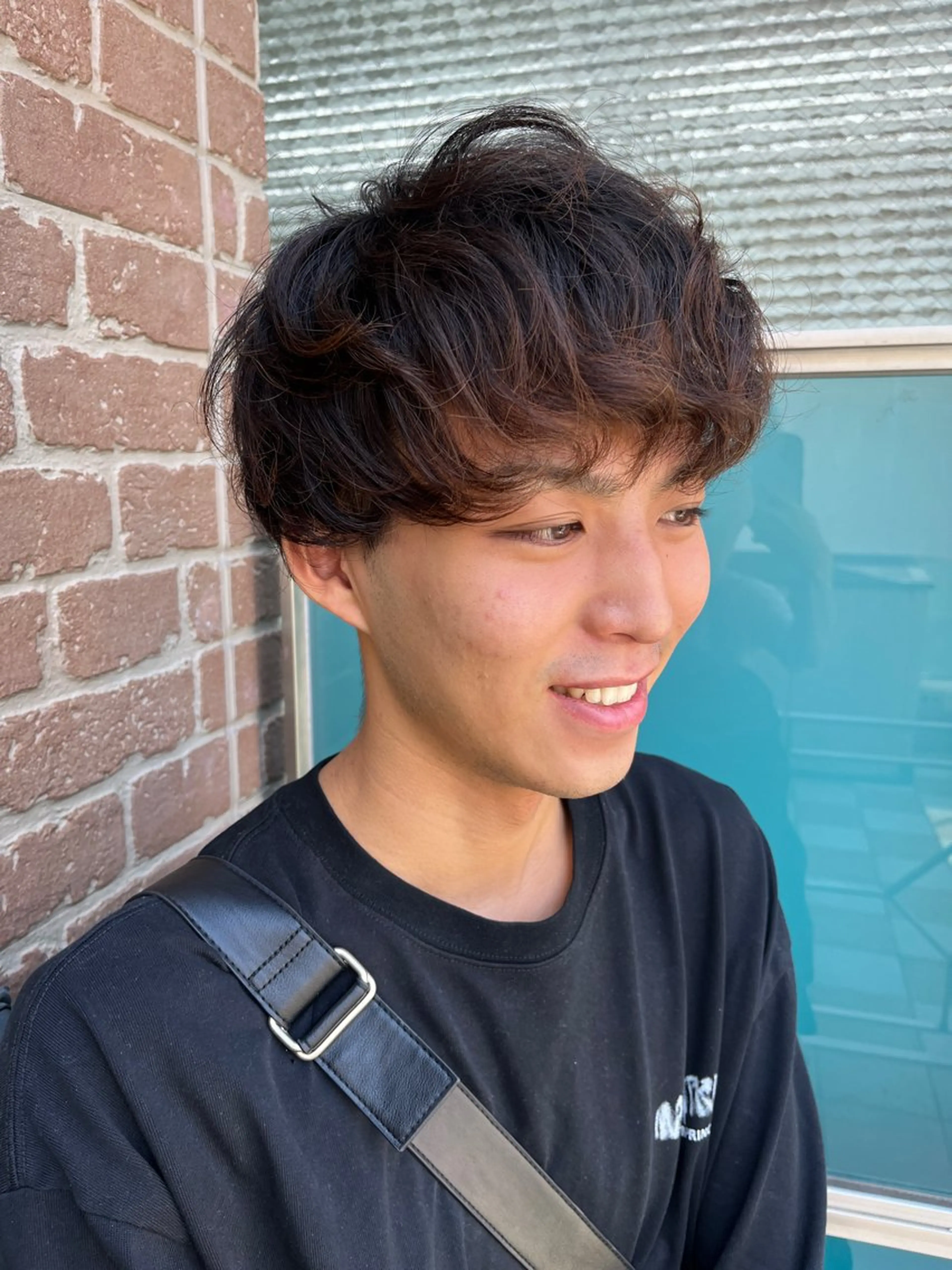 ショート カラー メンズ 久木原 ゆりのヘアスタイル