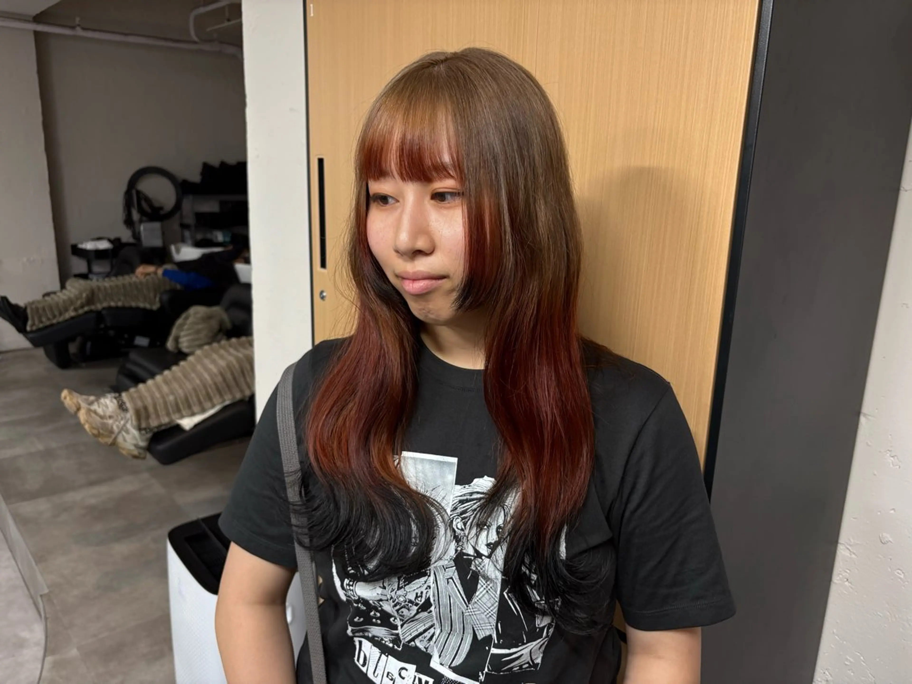 ロング tokute 中野真咲🐺のヘアスタイル