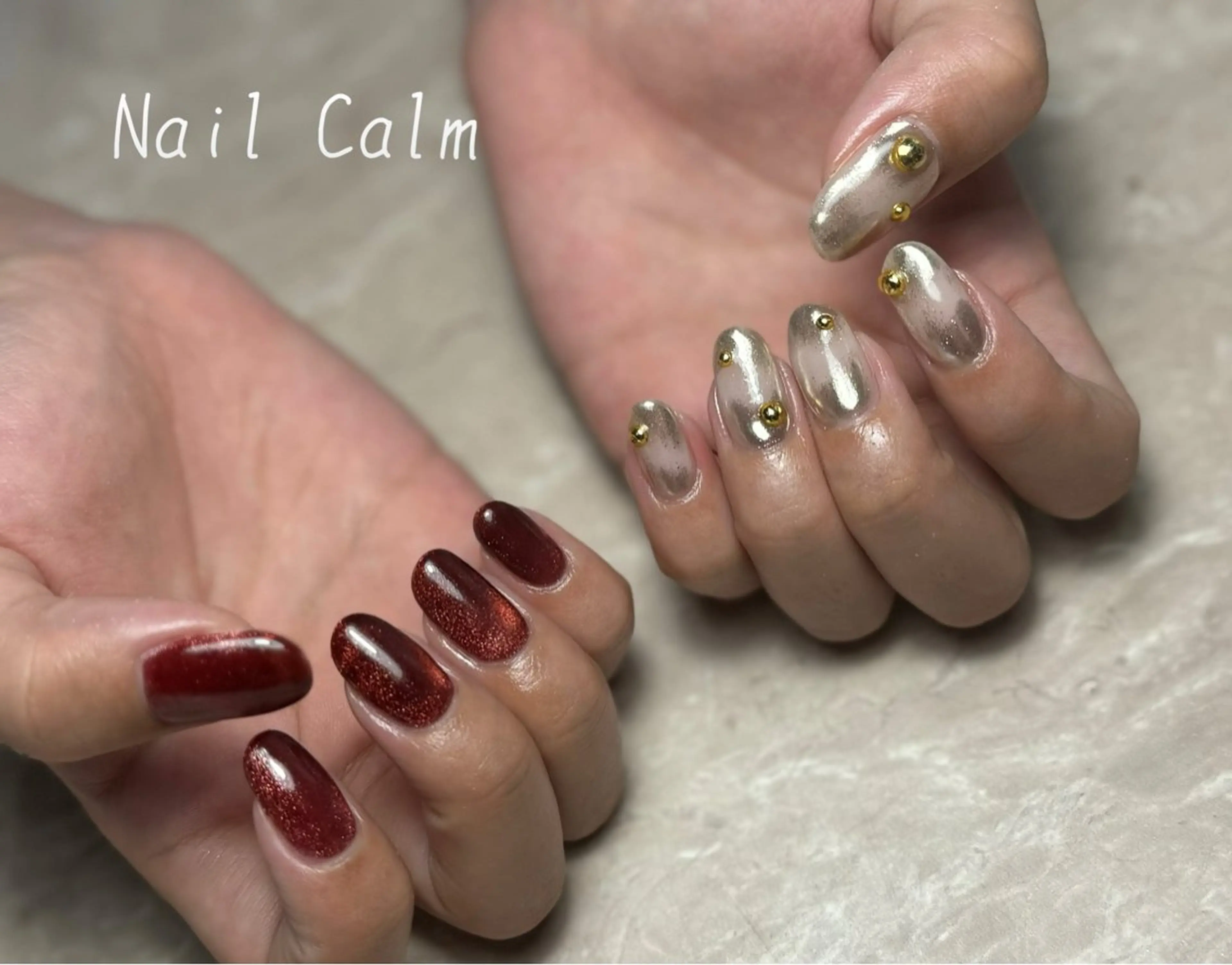 ネイル ハンドネイル プライベートサロン Calmのネイルデザイン