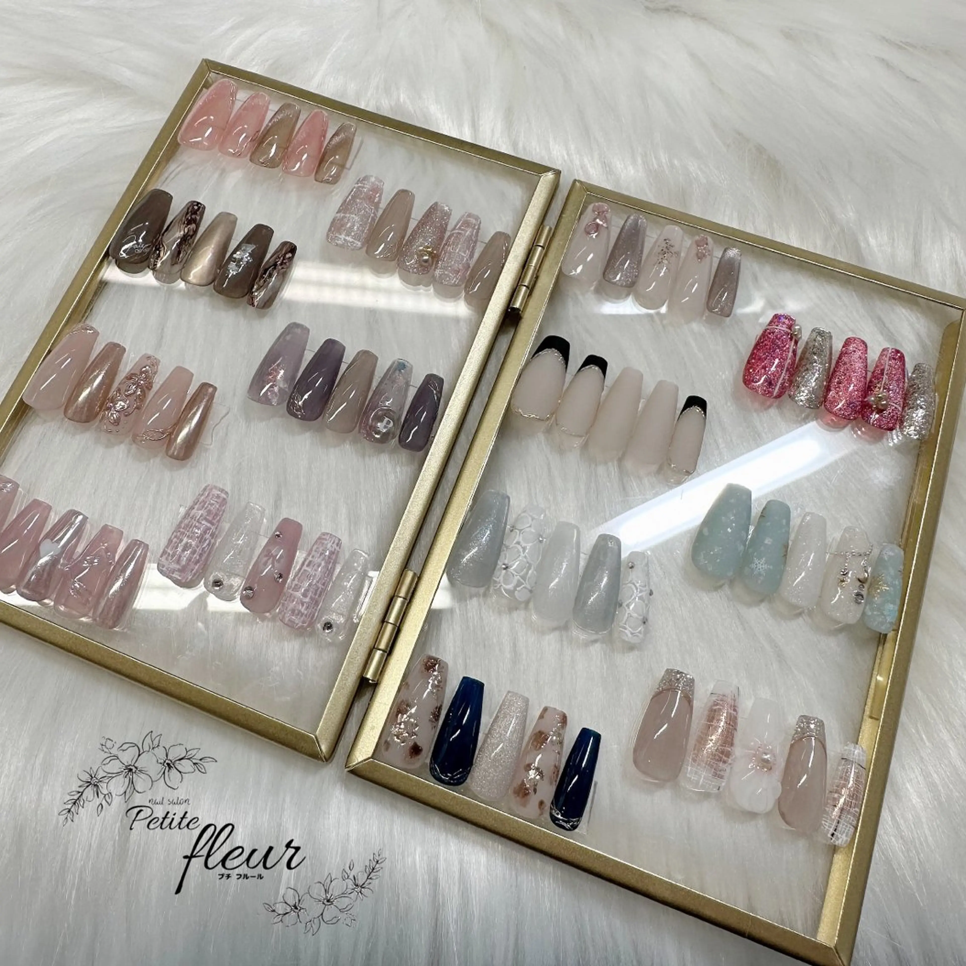 ネイル ❁⃘*。Petite fleur❁⃘*りさのネイルデザイン