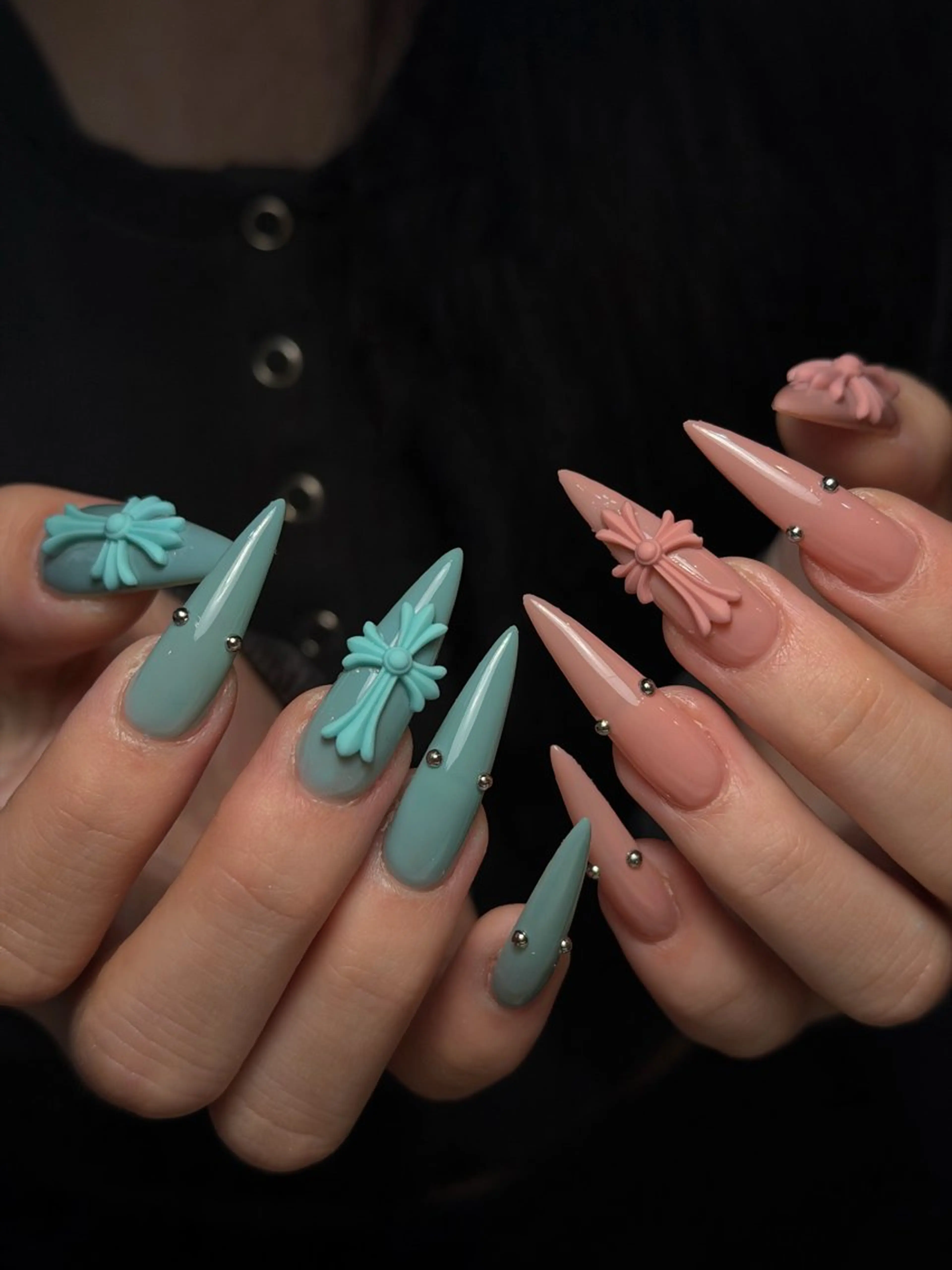 ネイル 韓国ネイル シンプルネイル ワンホンネイル ハンドネイル CoMo Nailのネイルデザイン