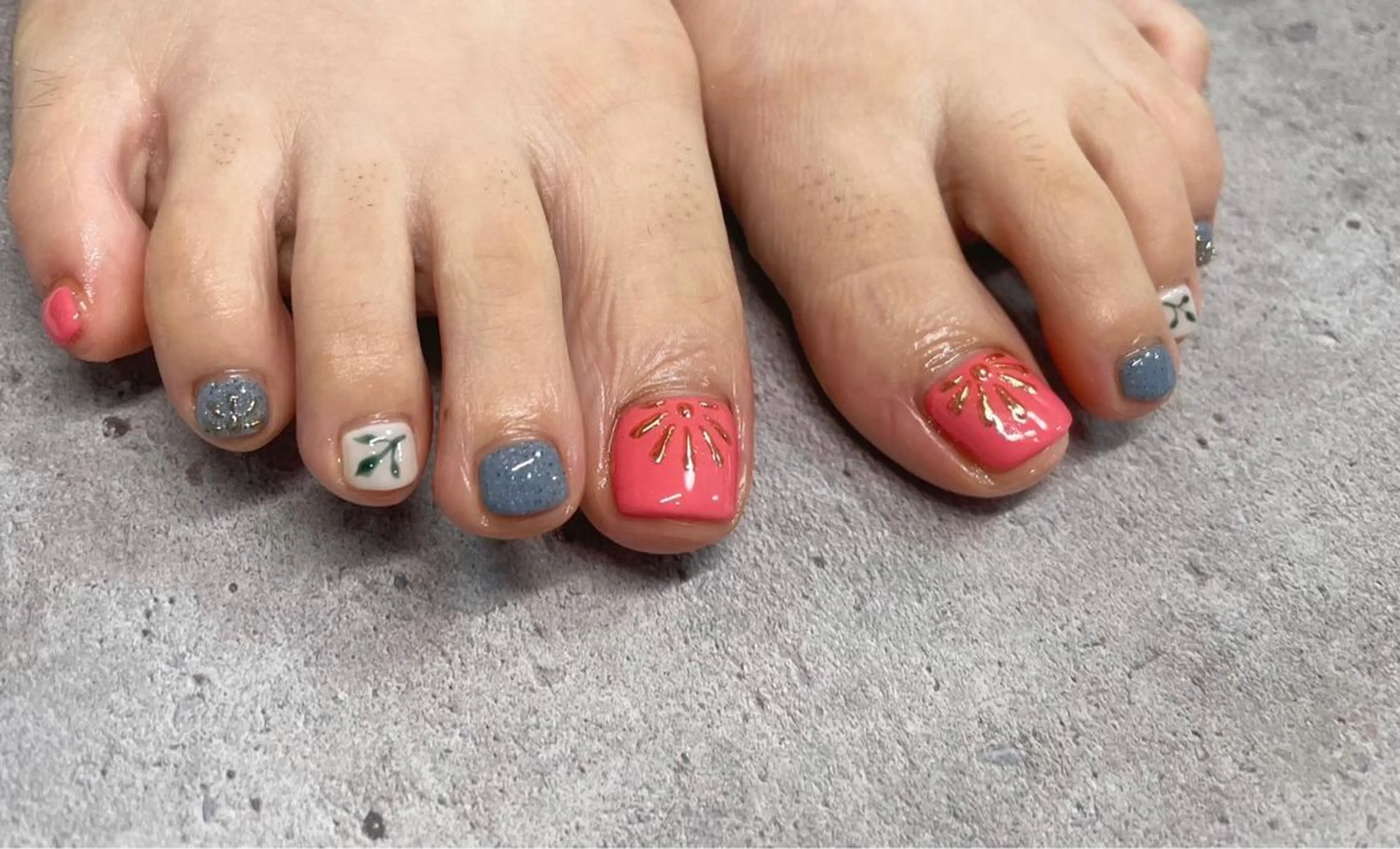 【オフなし🈚️】【ニュアンス】Footデザイン定額Aの写真