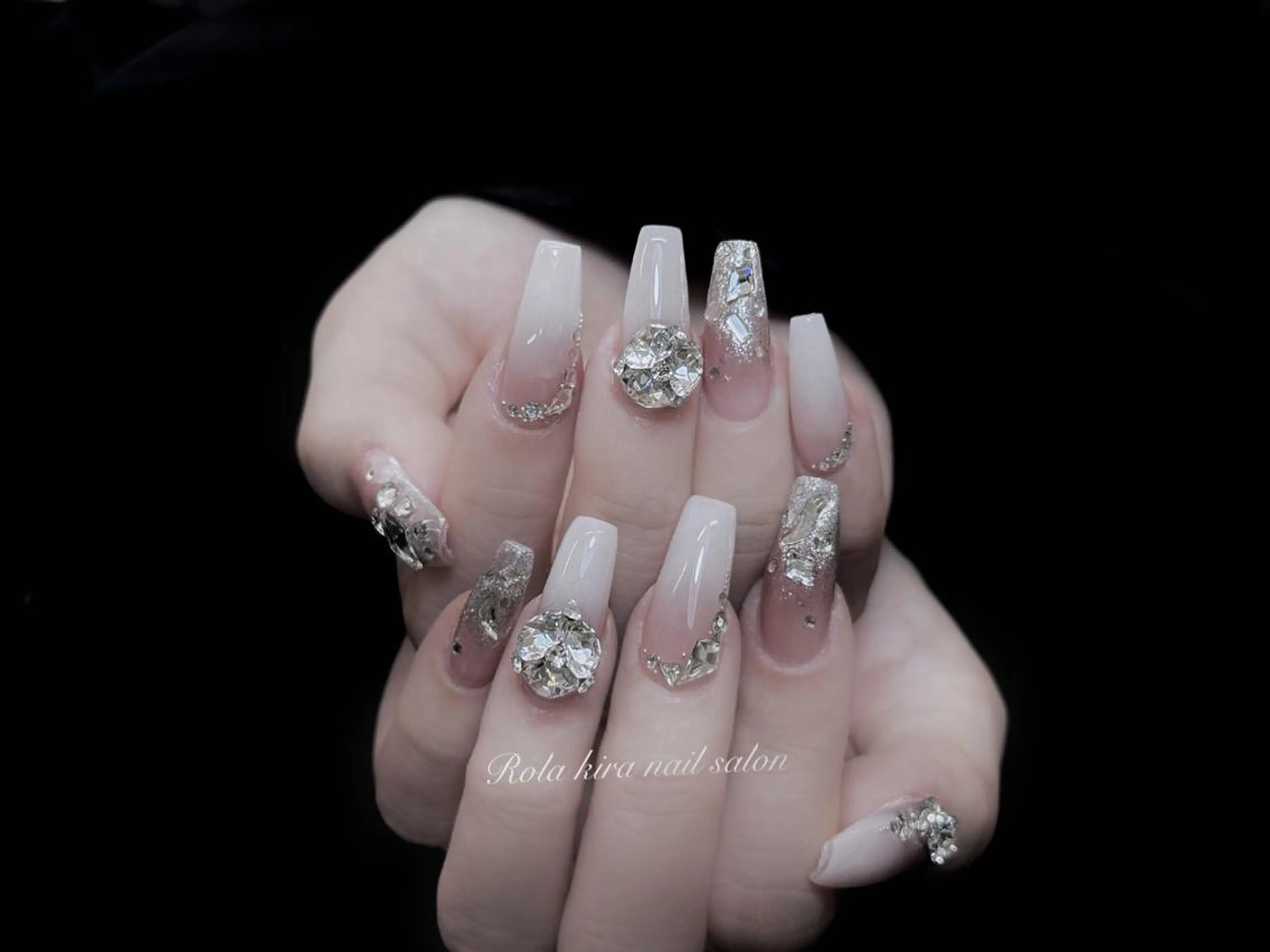 【長さだし】持ち込みデザイン150分(パーツ付け放題) ¥14880→¥12980の写真