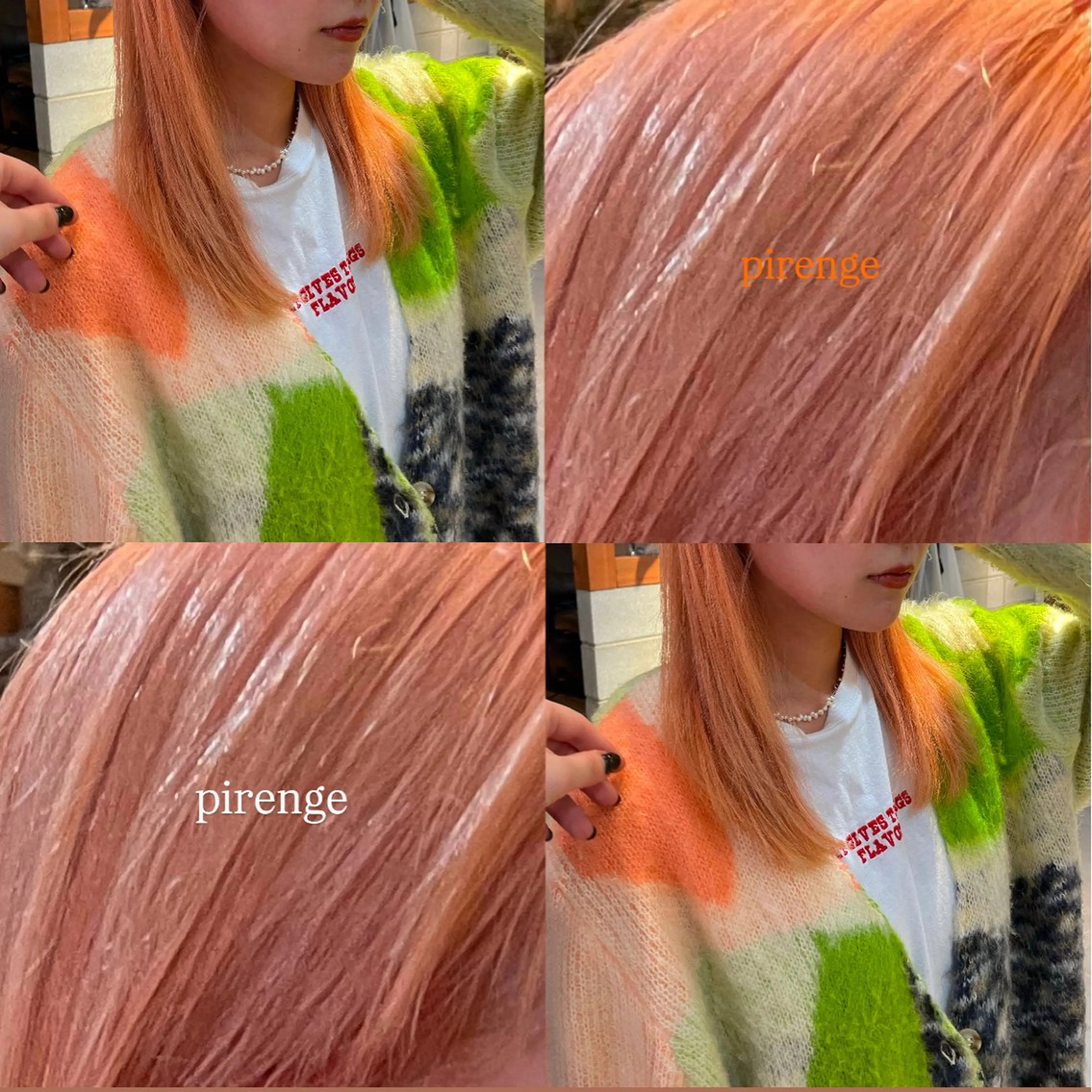 カラー ブリーチ Hiyori/透明感 /ボブ/矢場町のヘアスタイル