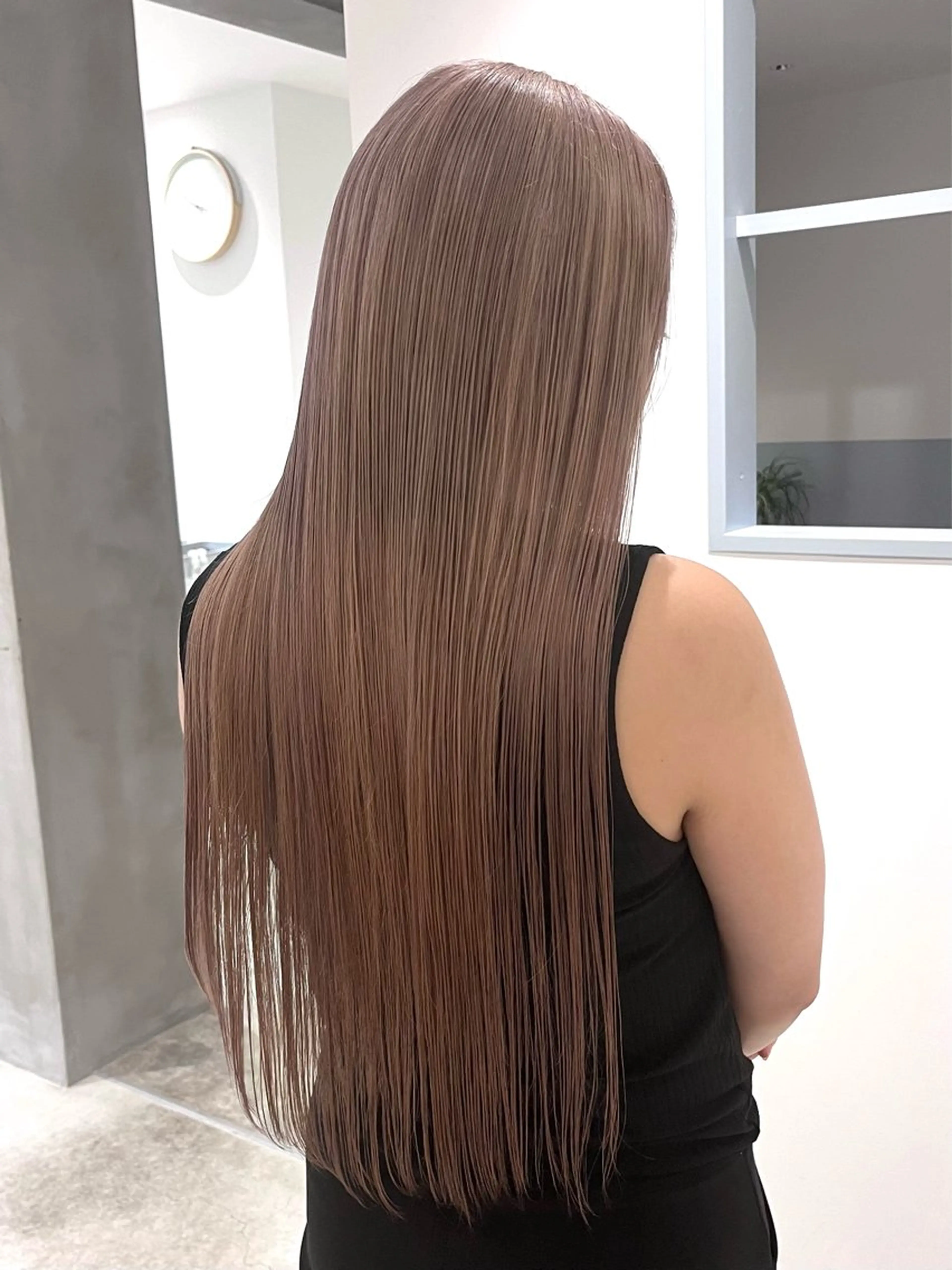 ロング ヘアカラー ukyo/カラー/ ブリーチ/ハイライトのヘアスタイル