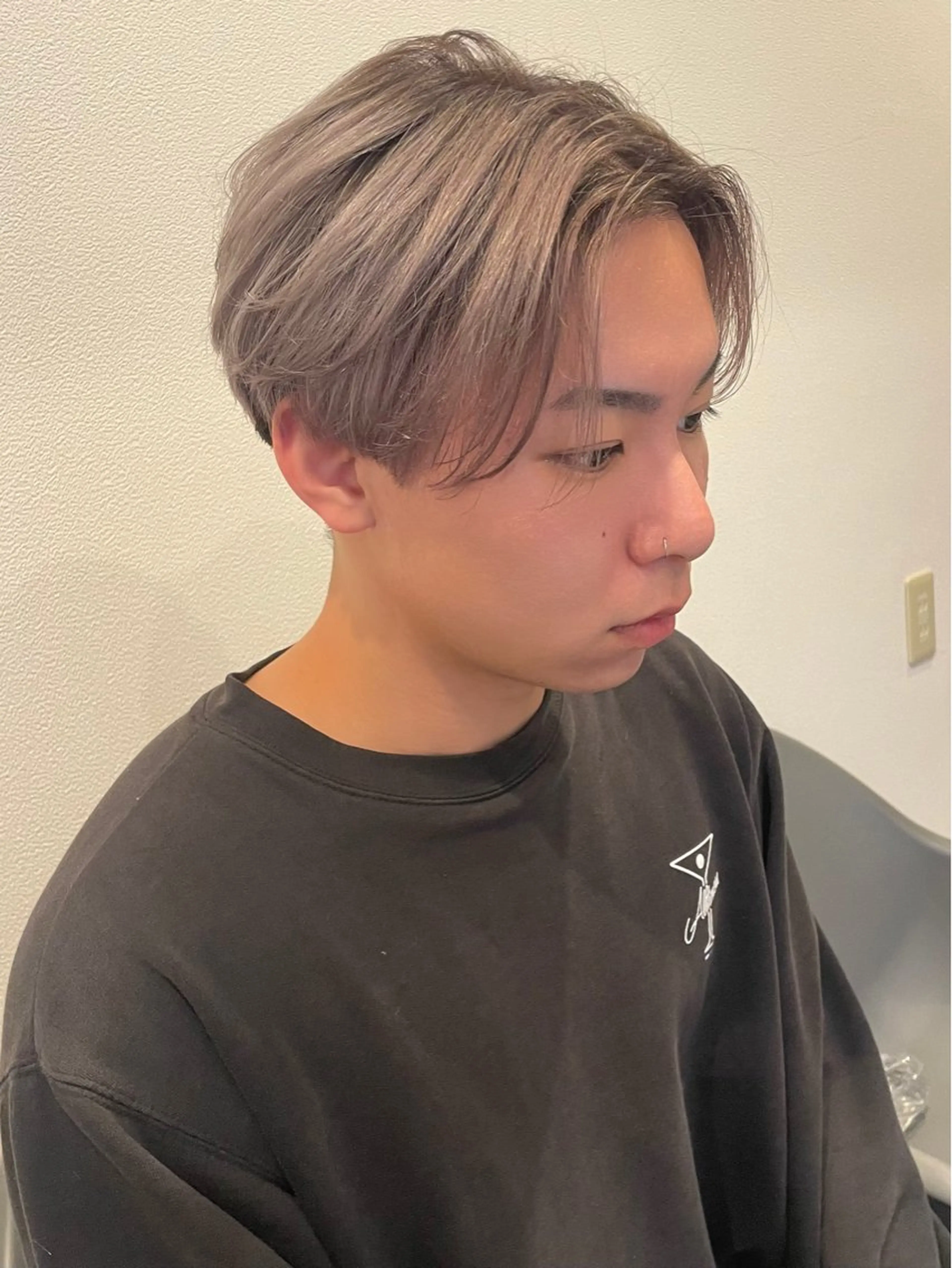 ショート カット ヘアカラー 山浦司颯‪/ カラー/レイヤーのヘアスタイル