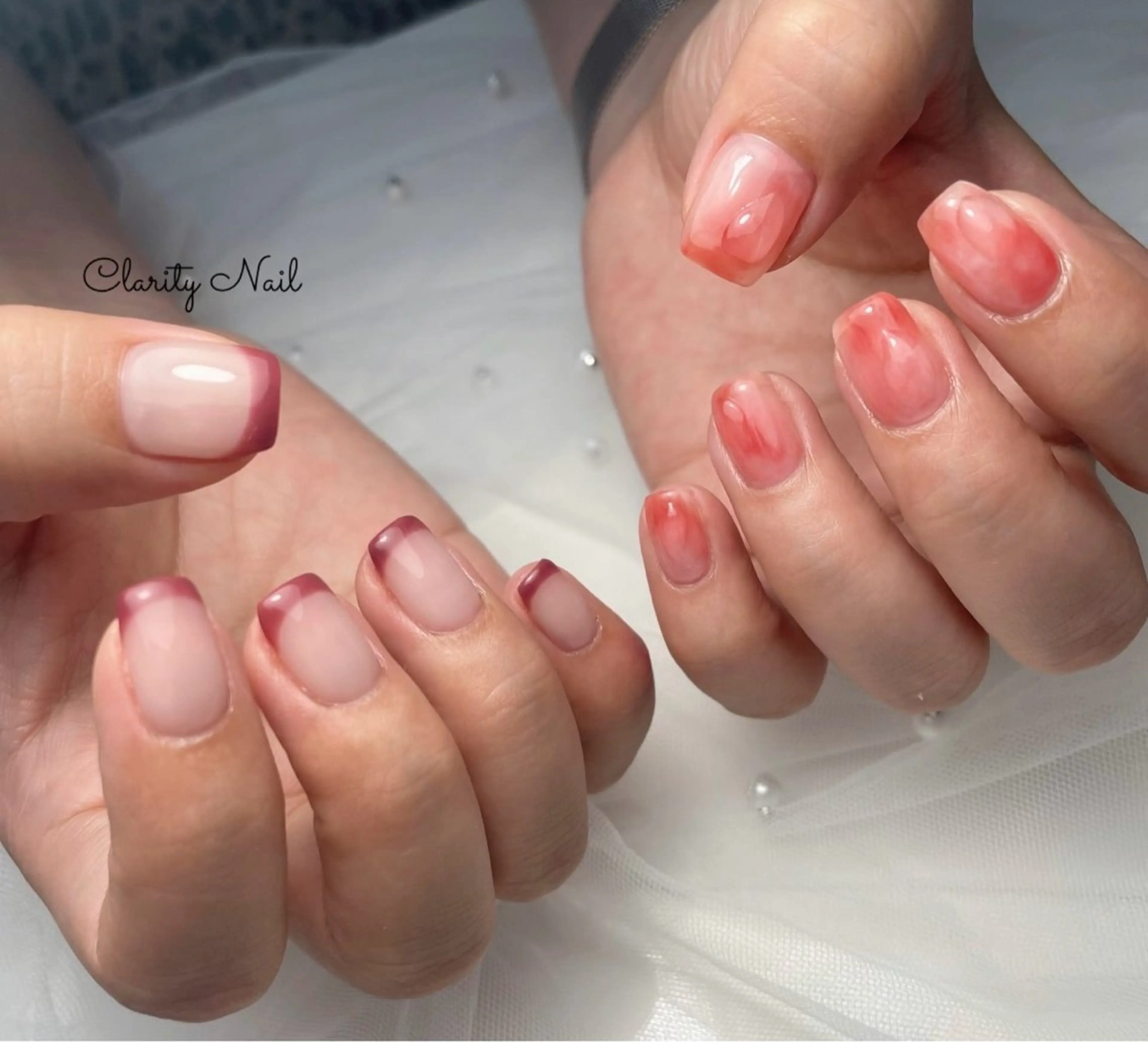 ネイル アートネイル 持ち込み ハンドネイル Clarity Nailのネイルデザイン