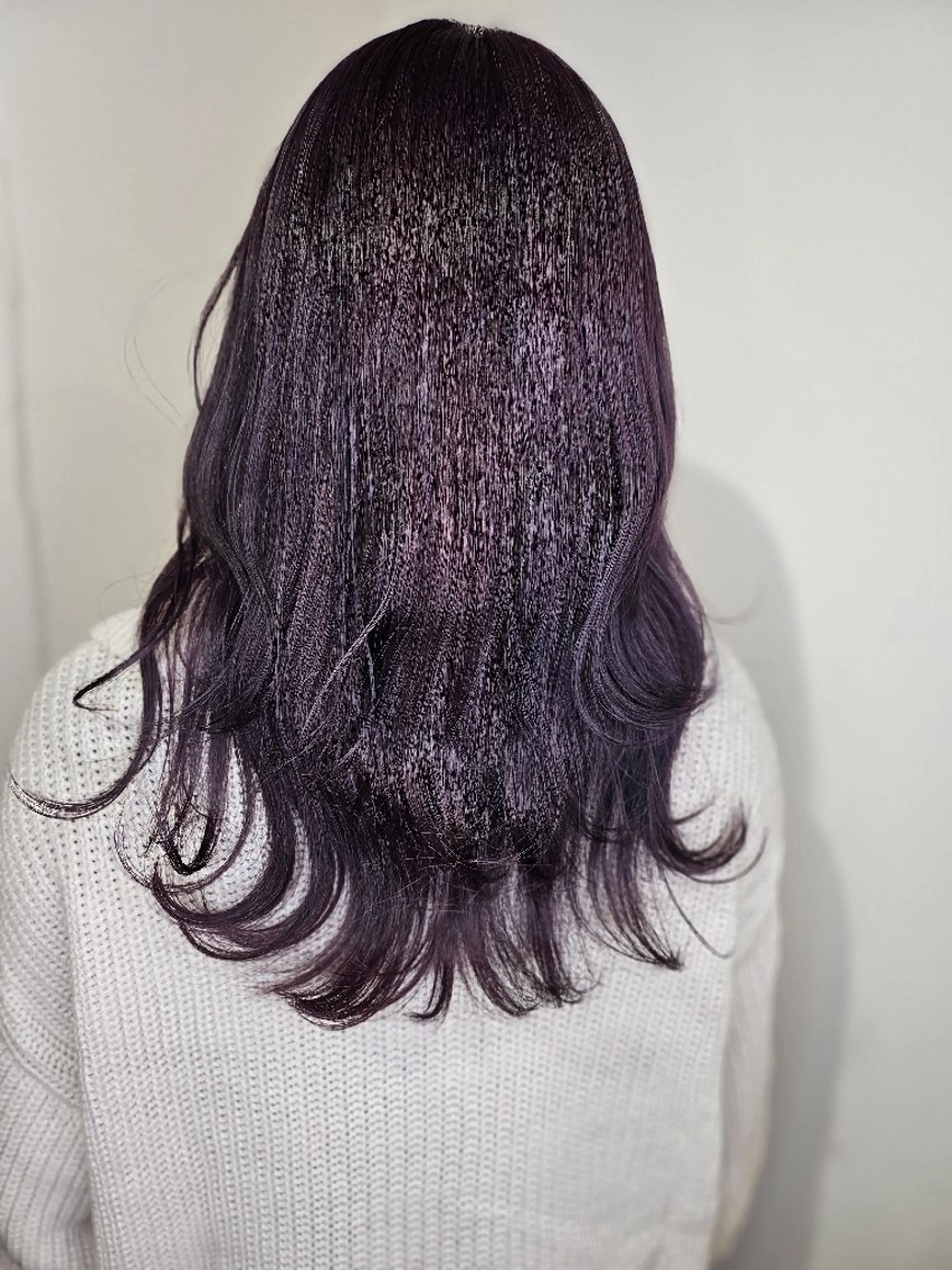 ロング カット ヘアカラー トリートメント 🇰🇷透明感×ハイ トーン🌟tomoのヘアスタイル