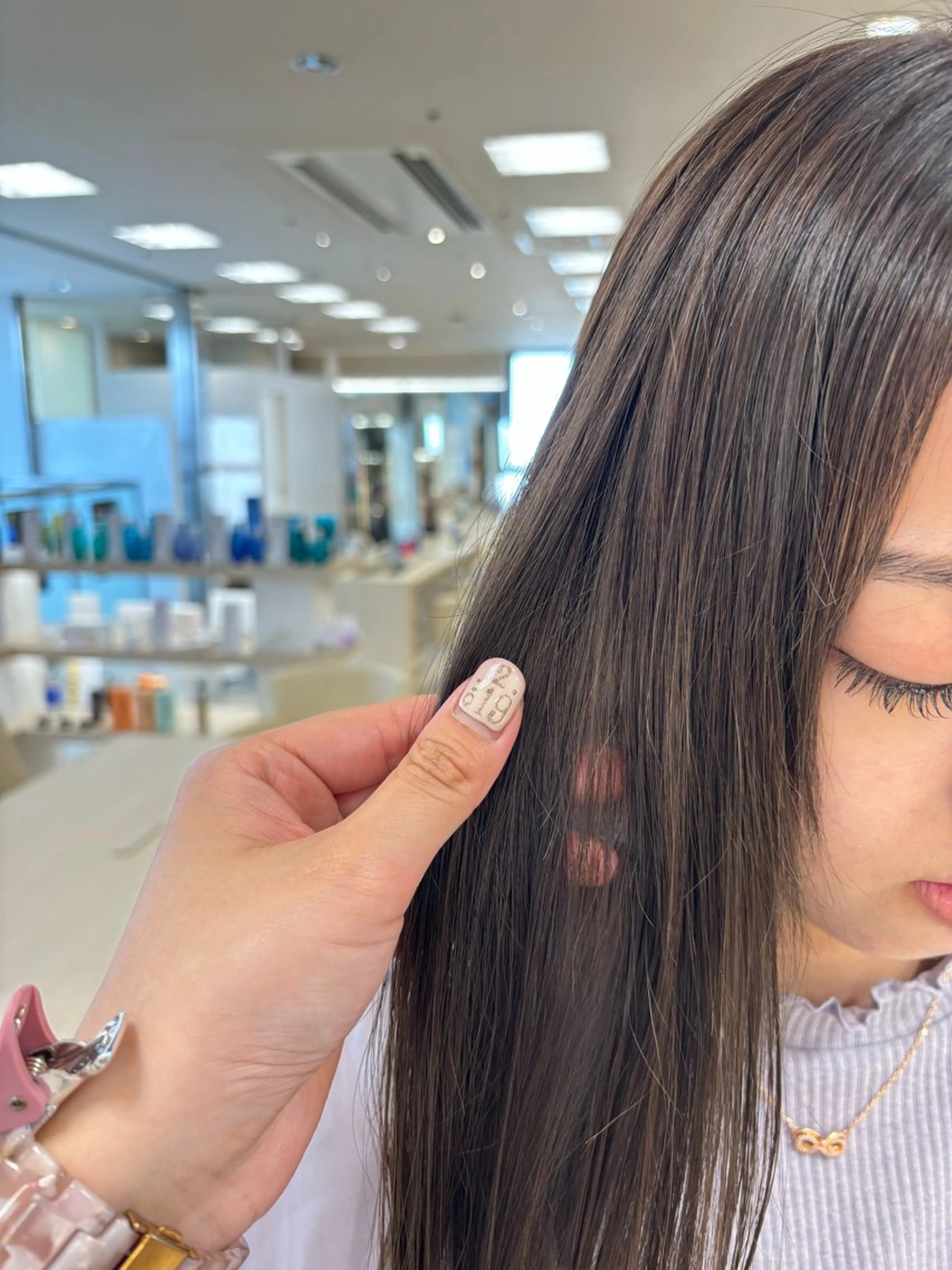 カラー 🎀暖色カラー/透明 感カラー/ひな🎀のヘアスタイル