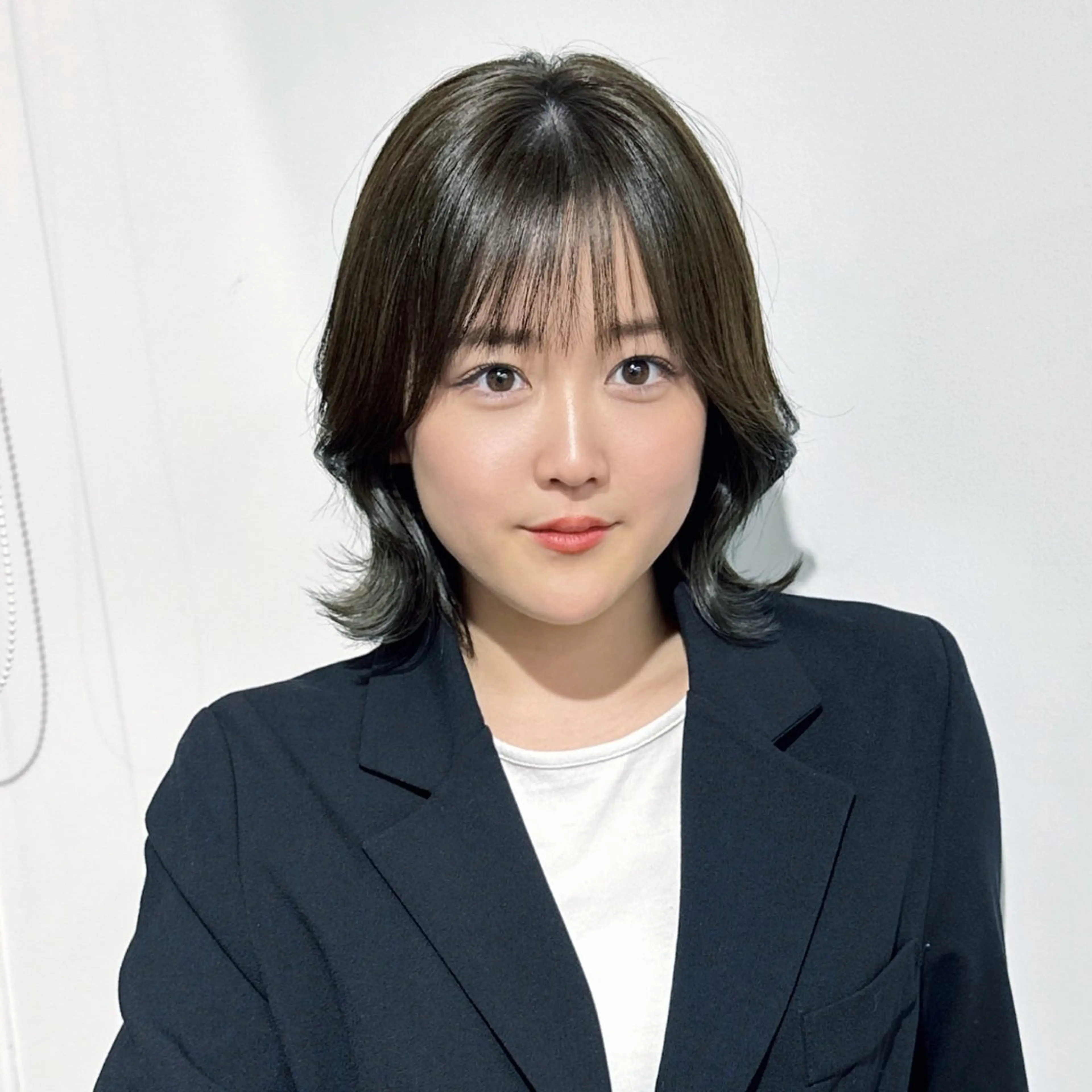 ミディアム カラー カット ヘアカラー トリートメント ブリーチなし/レイヤ ー特化🌈Tommyのヘアスタイル